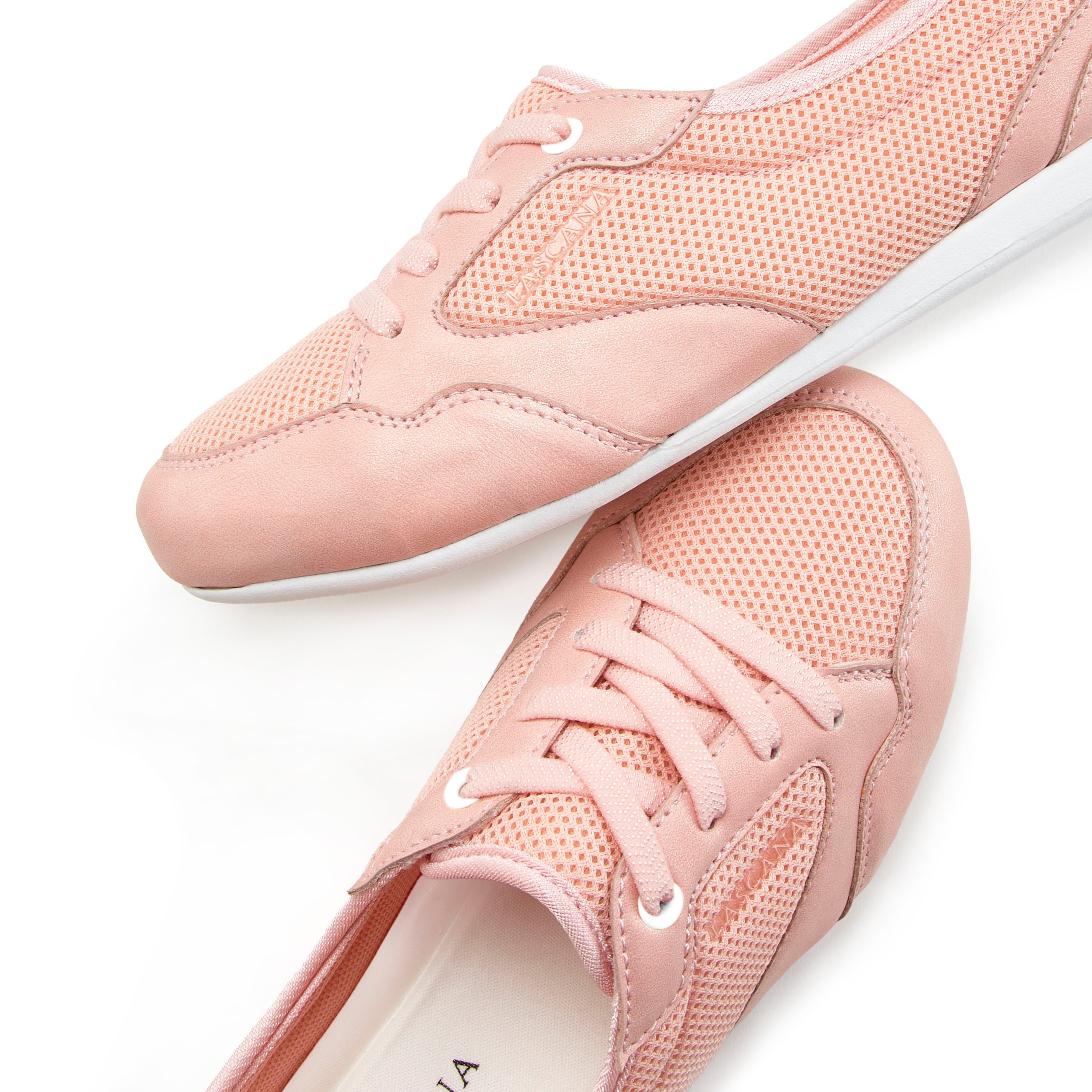 Lascana Sneakers Vrijetijdsschoen, lage schoen, Vrijetijdsschoen, lage schoen in modieuze mesh-look VEGAN