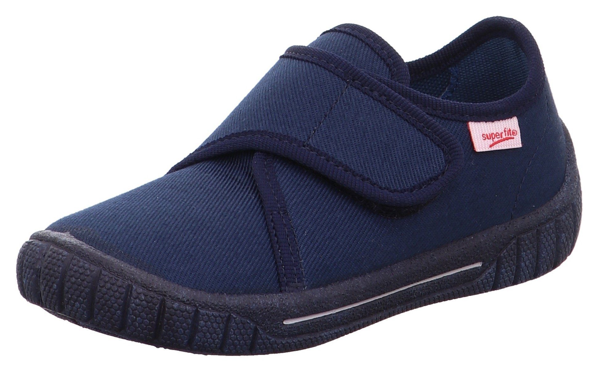 Superfit Pantoffels Bill WMS: middel , kleuterschoen met klittenbandsluiting, maat sjabloon te downloaden