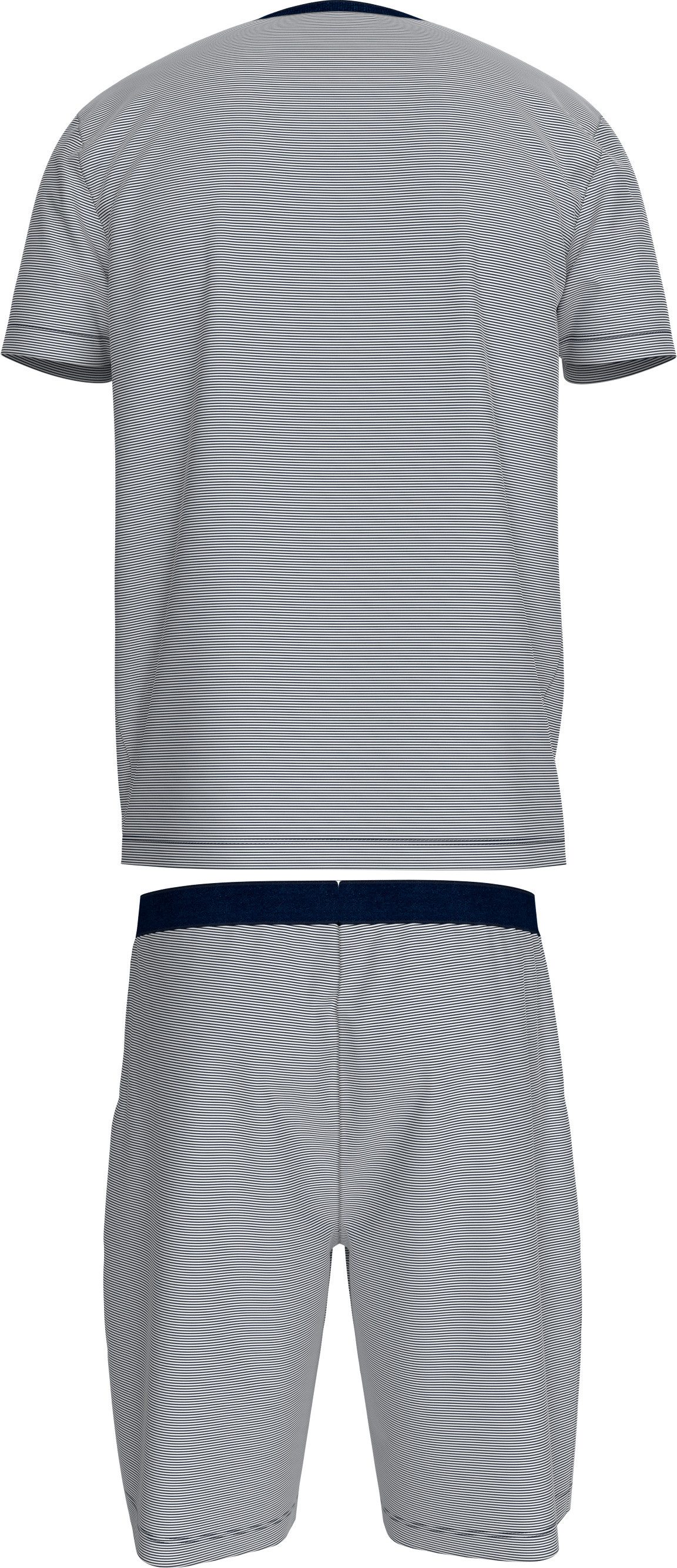 Tommy Hilfiger Underwear Pyjama SS JERSEY PJ SET STRIPES (set, 2-delig, 2 stuks)