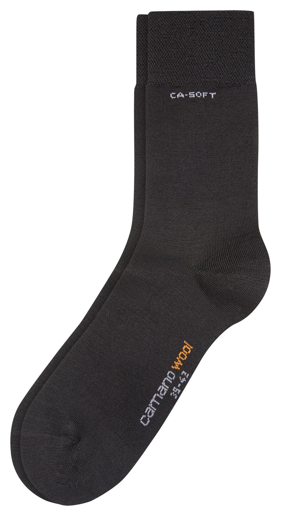 Camano Sokken CA-Soft met een hoog wolaandeel (4 paar, Set van 4)