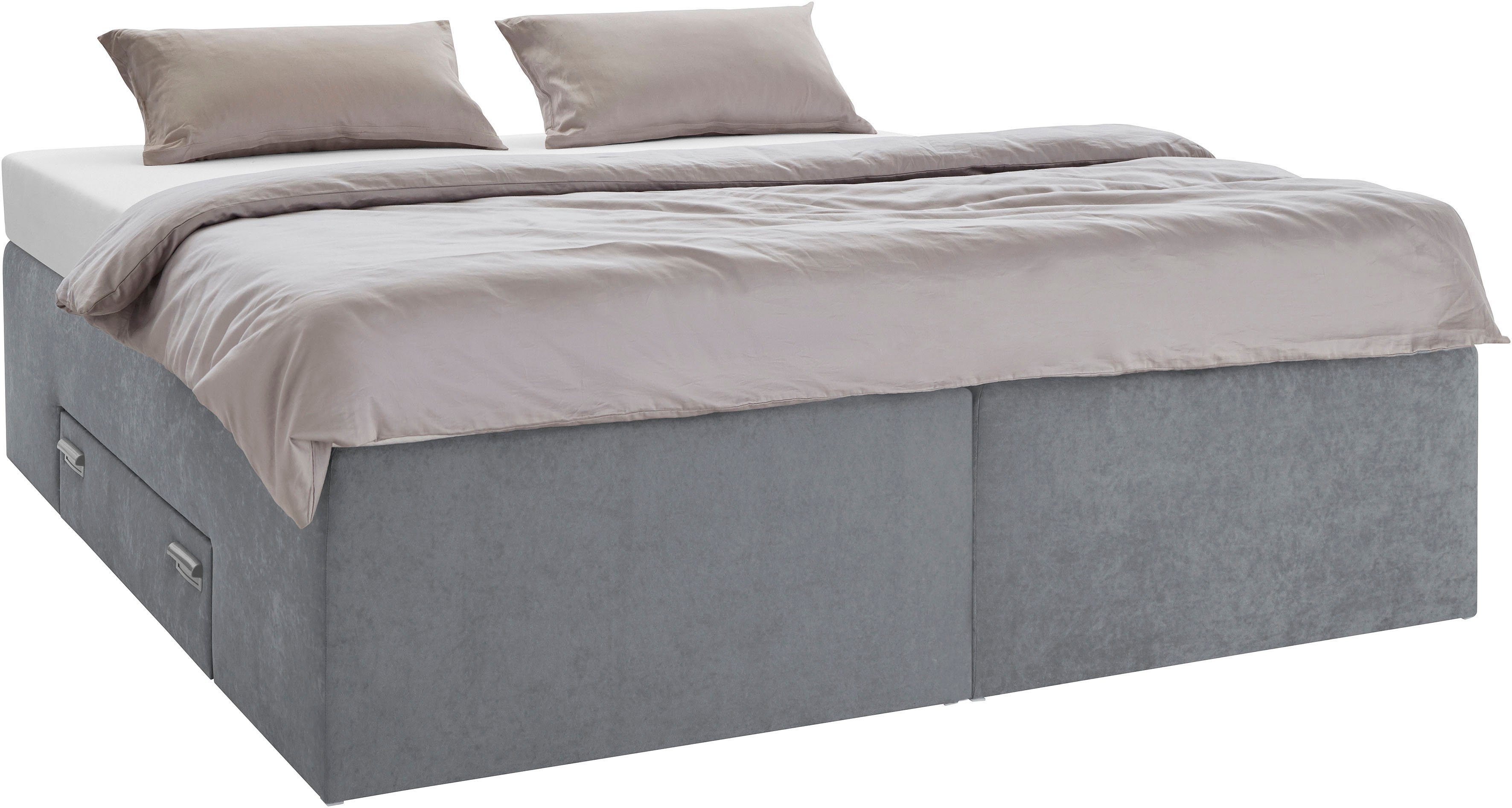 Westfalia Polsterbetten Boxspring met geïntegreerde lade, vrij plaatsbaar