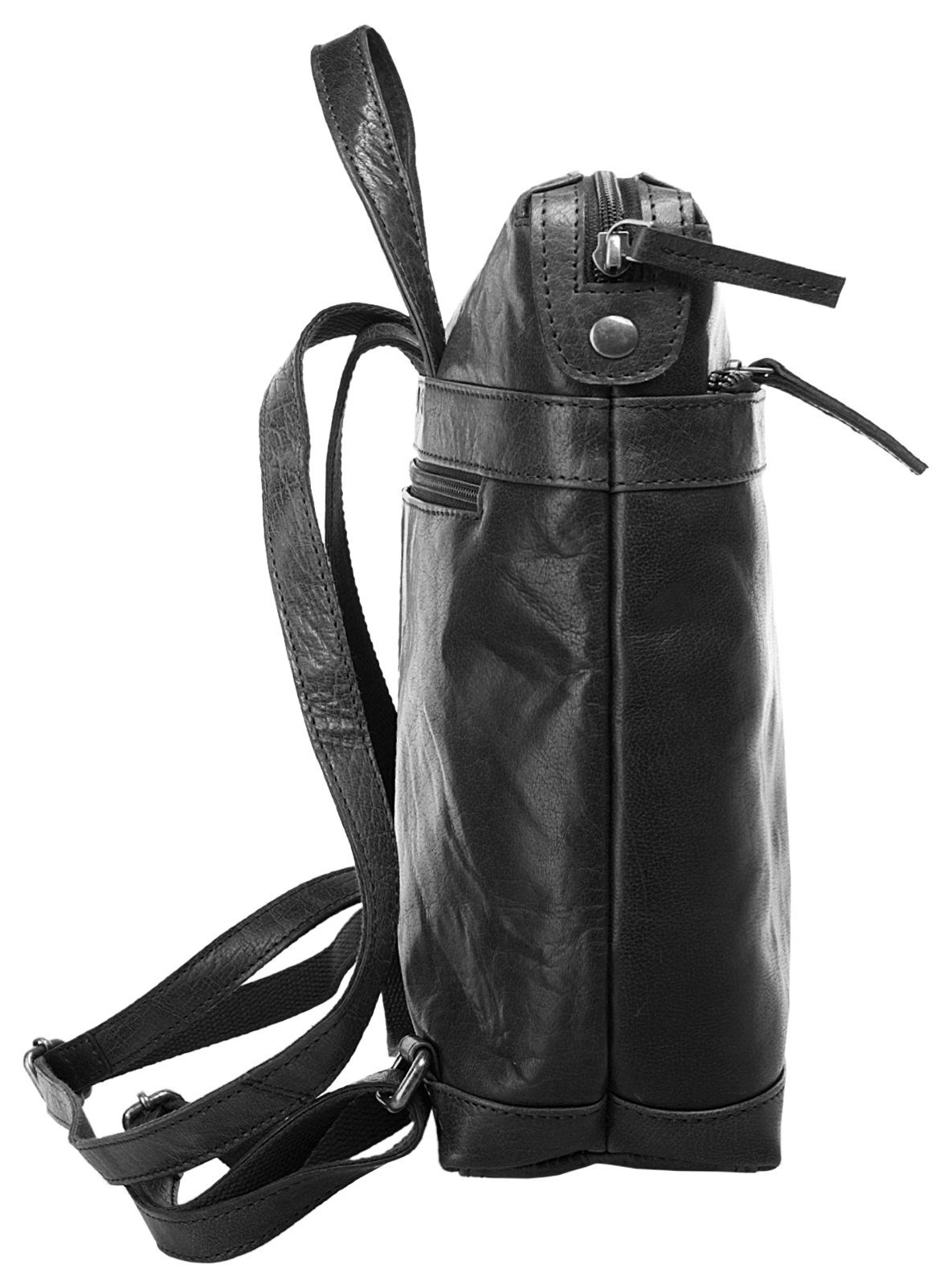 Spikes & Sparrow Laptoprugzak echt leder