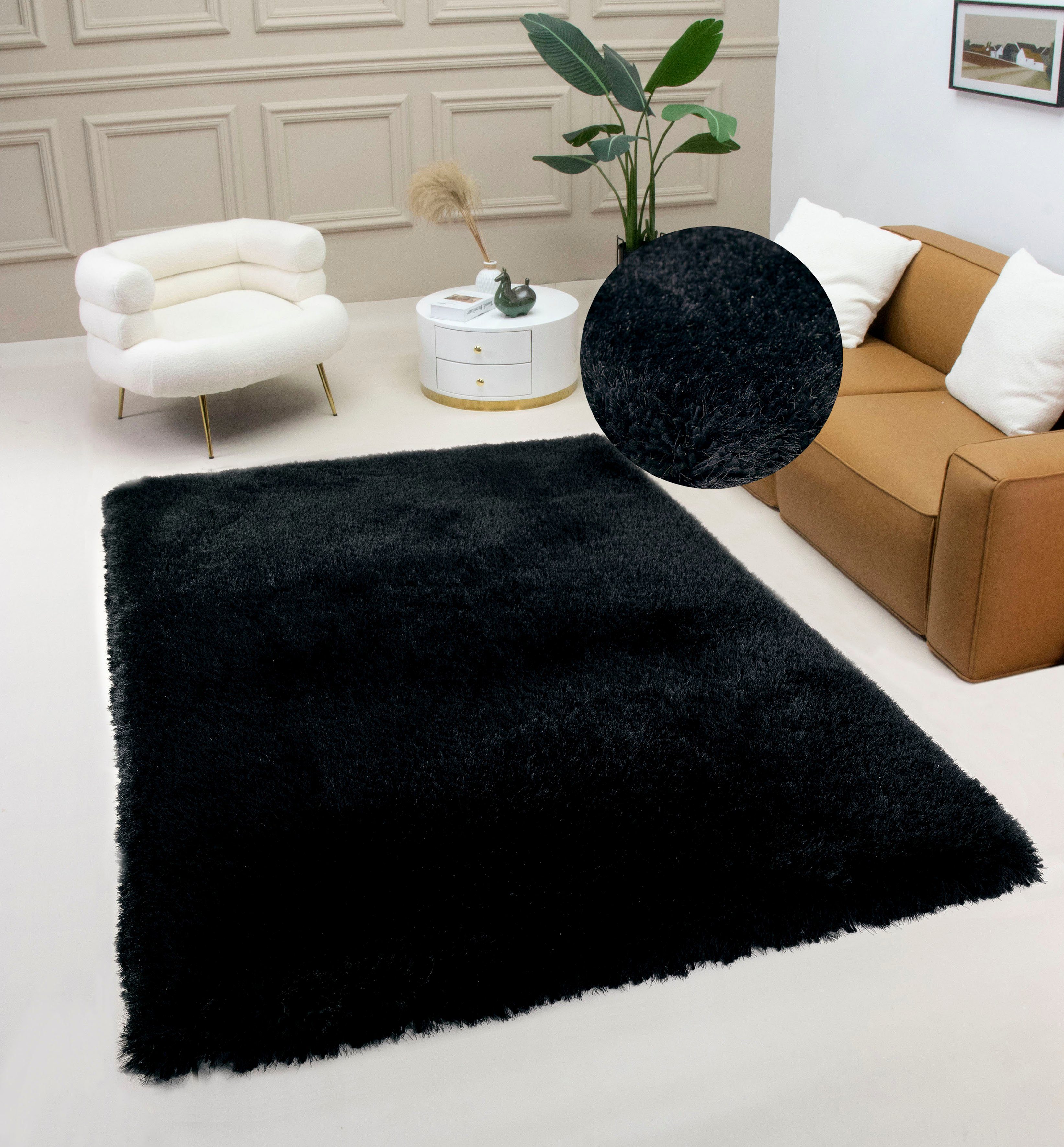 Guido Maria Kretschmer Home&Living Hoogpolig vloerkleed Micro exclusief