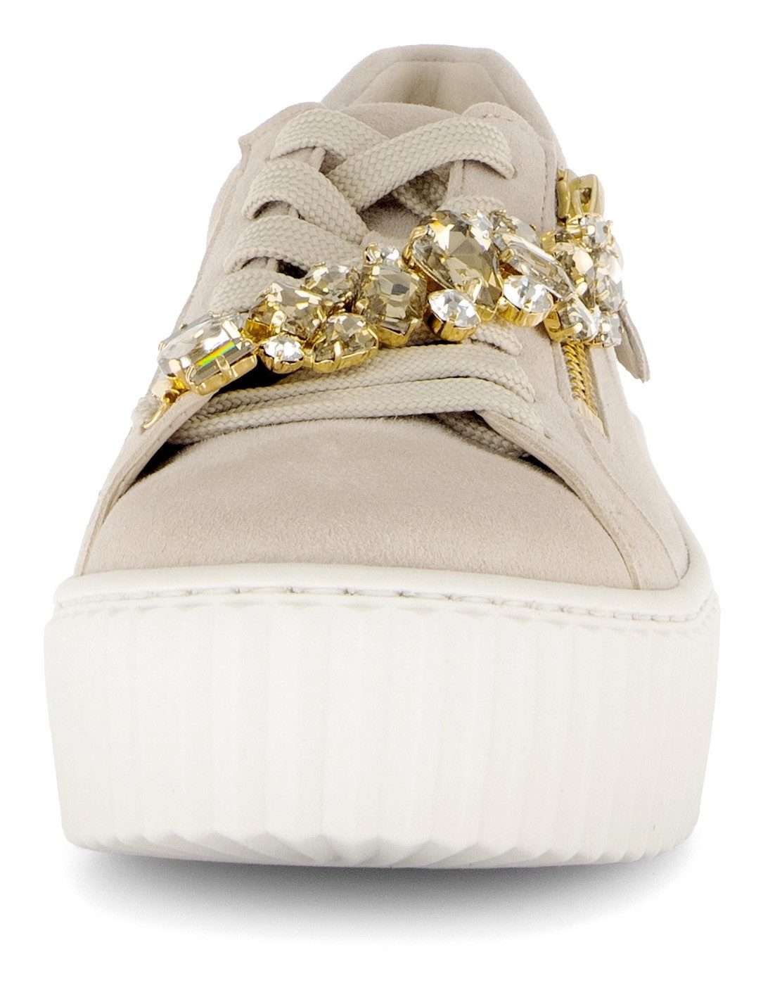 Gabor Plateausneakers , vrijetijdsschoen, lage schoen, veterschoen met best fitting-uitrusting