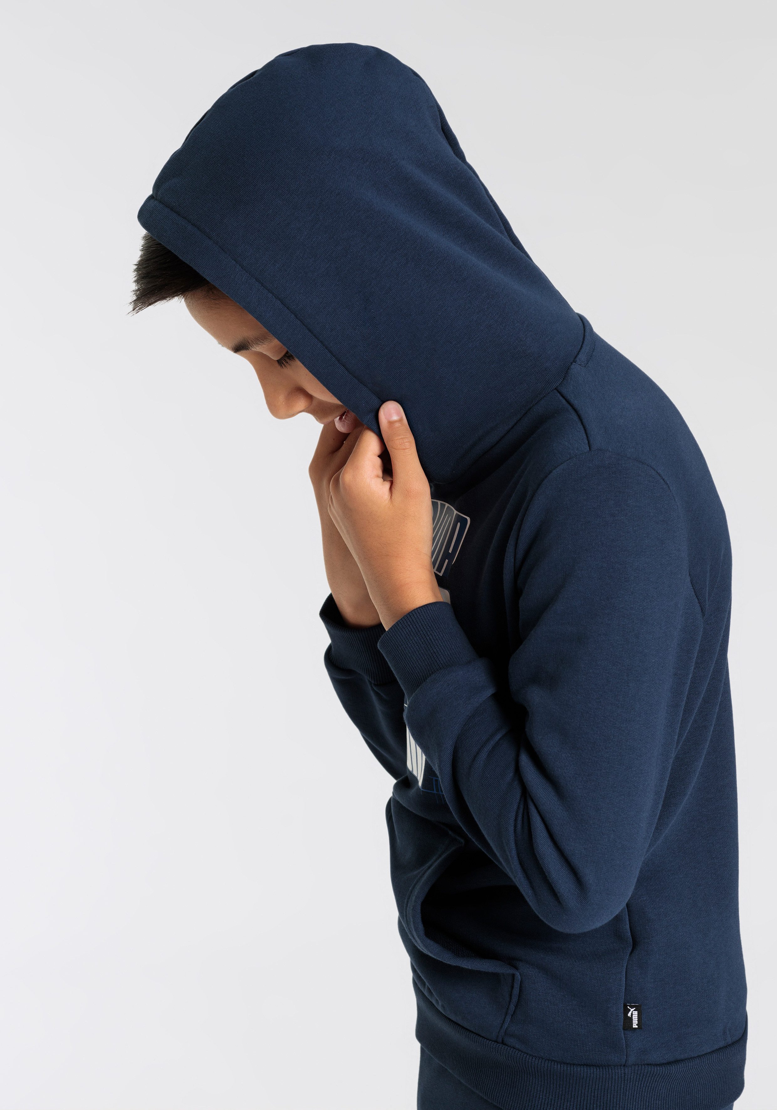 PUMA Hoodie ESS+ LOGO LAB HOODIE TR B (1-delig)