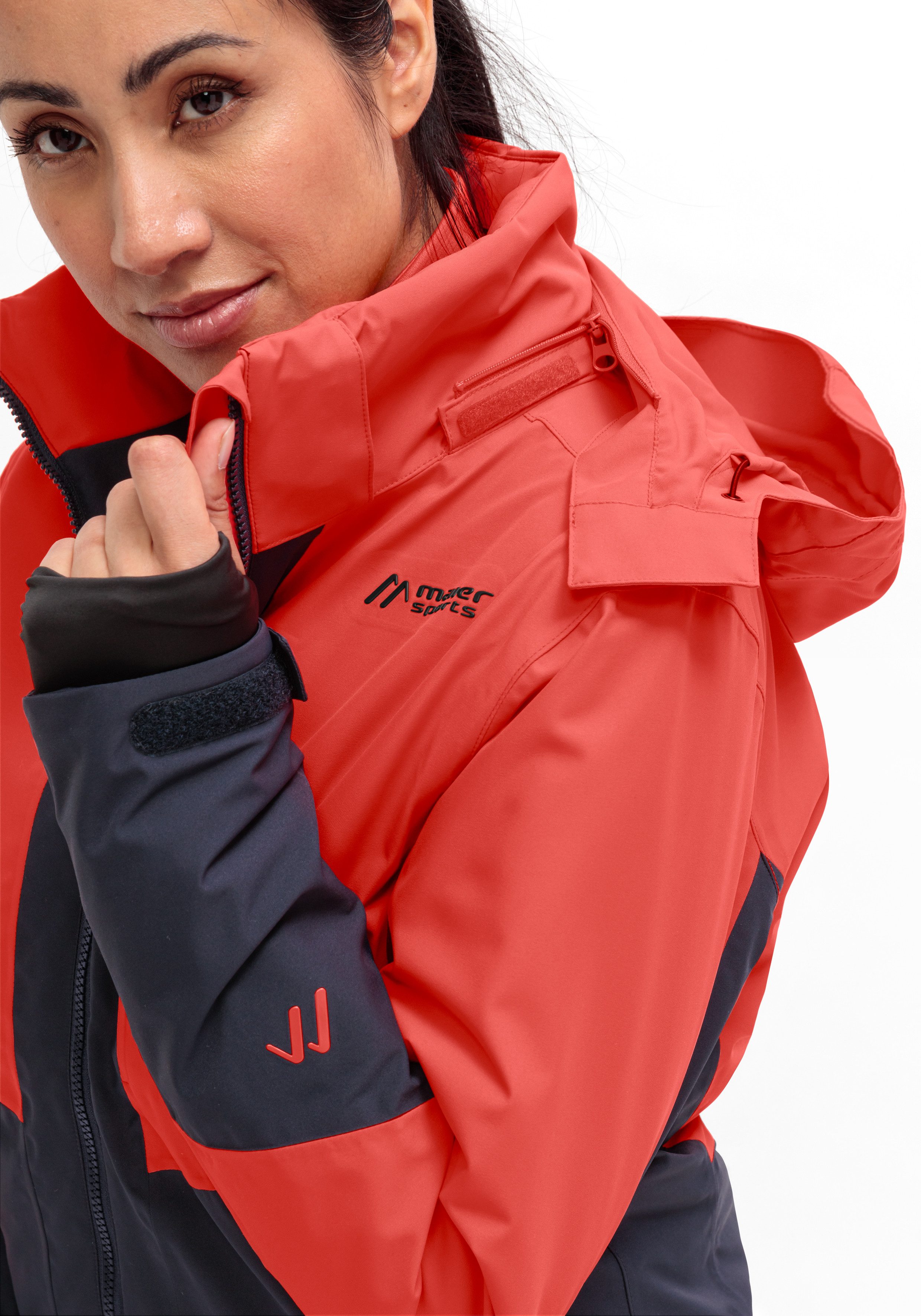 Maier Sports Ski-jack Campigna W Dames Winterjas waterdicht en ademend