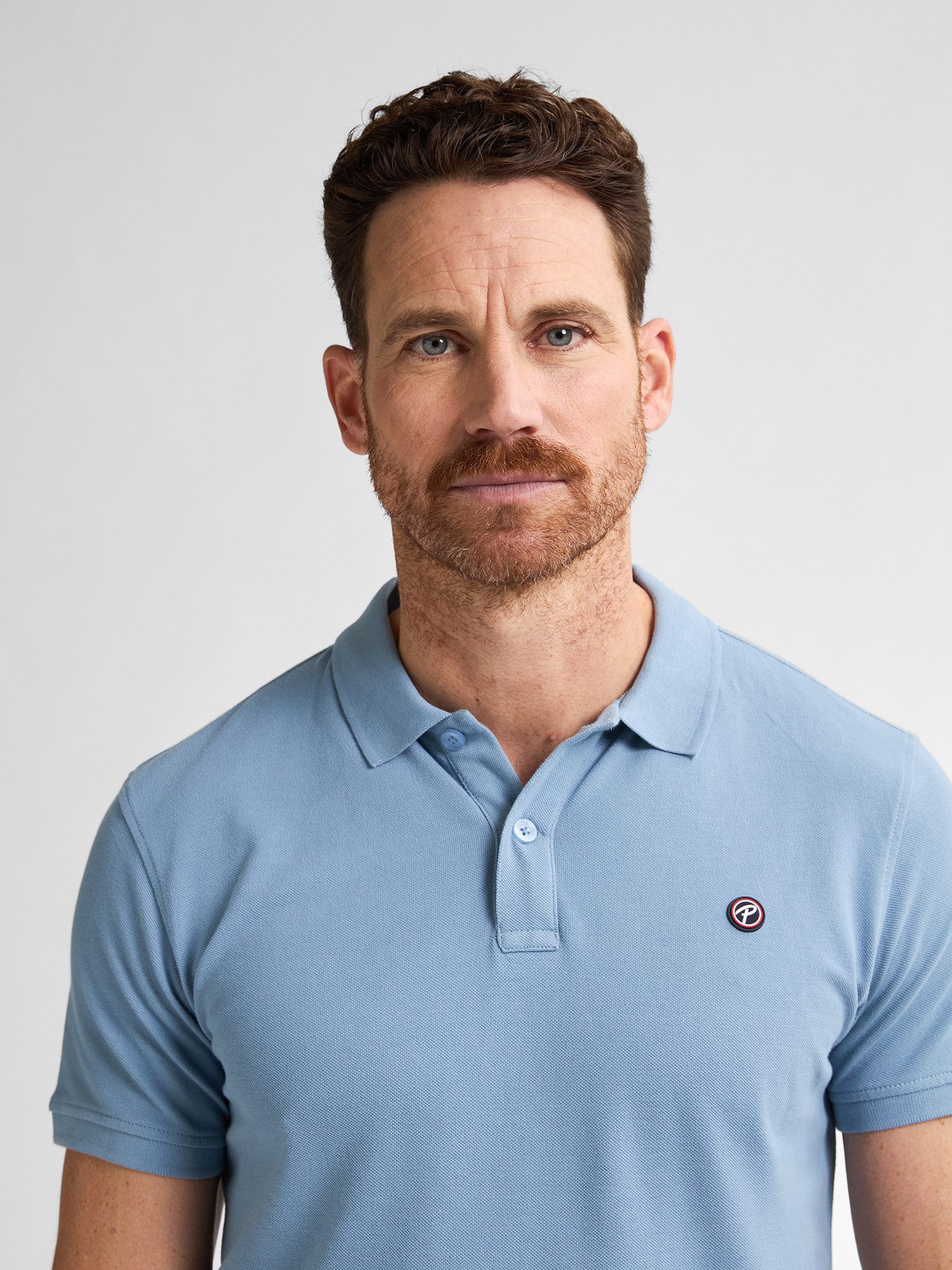 Petrol Industries Poloshirt met geborduurd logo