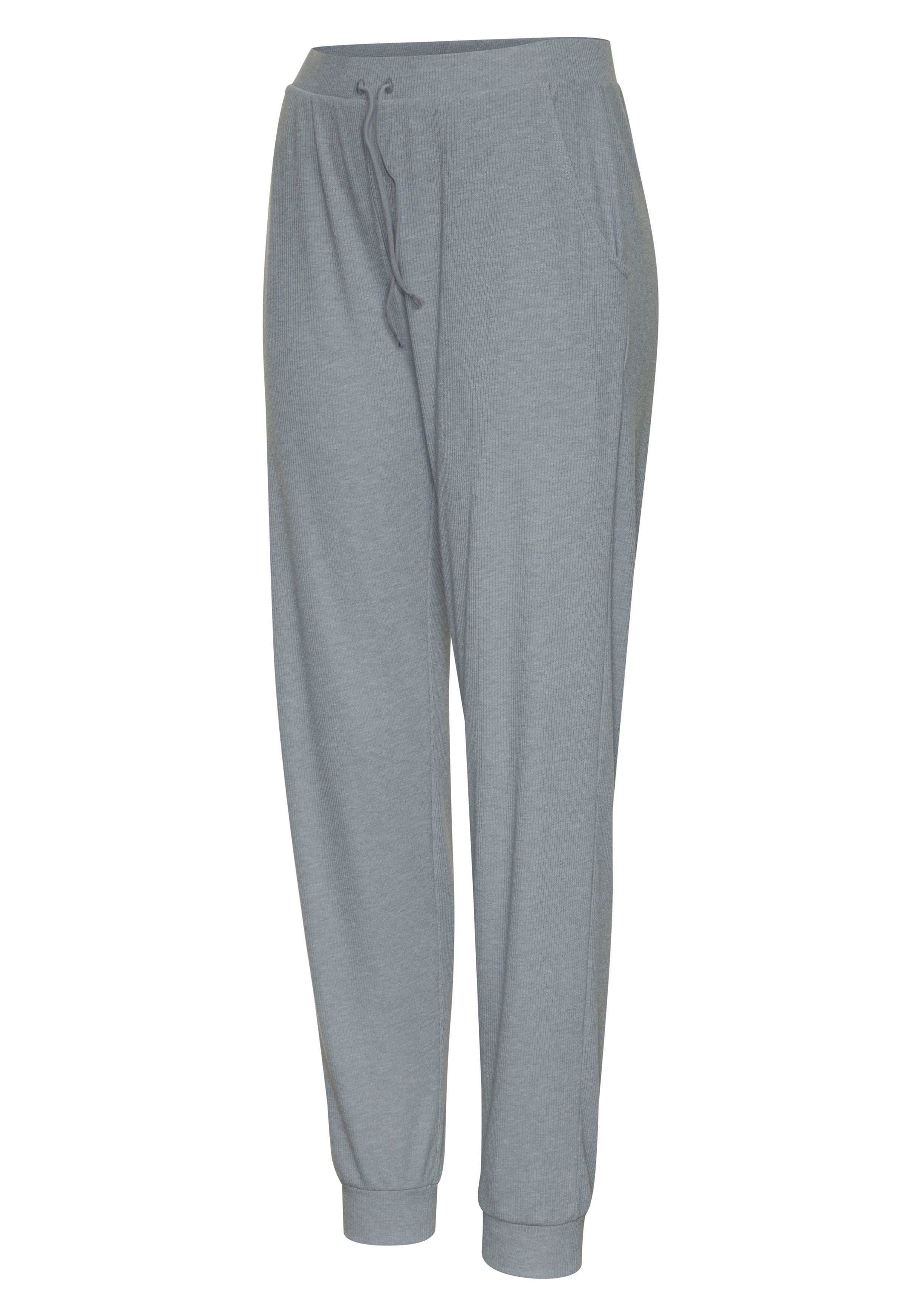 Vivance Dreams Pyjamabroek in zachte ribkwaliteit