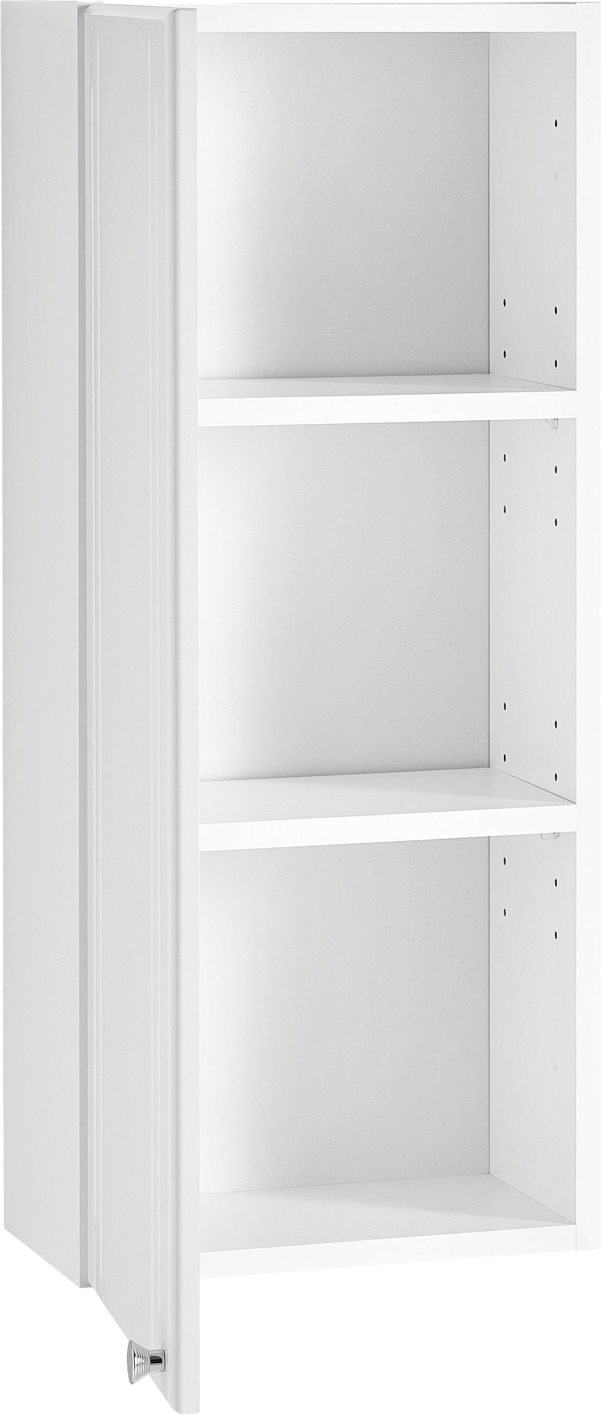 Saphir Hangend kastje Quickset 955 wand-badkamerkast 32,5 cm breed met 1 deur, 2 planken