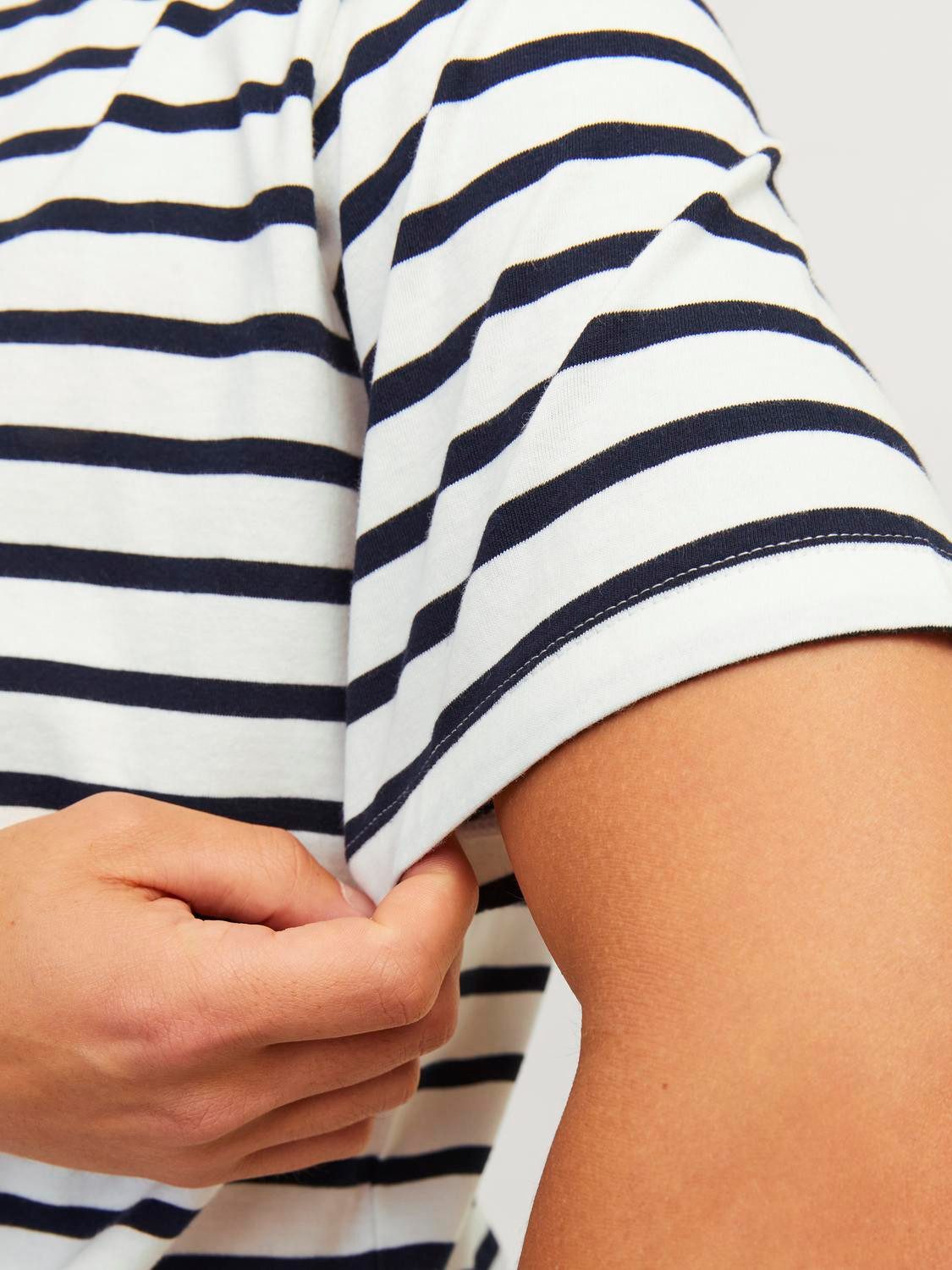 Jack & Jones Shirt met ronde hals JJEORGANIC BASIC TEE SS O-NECK NOOS