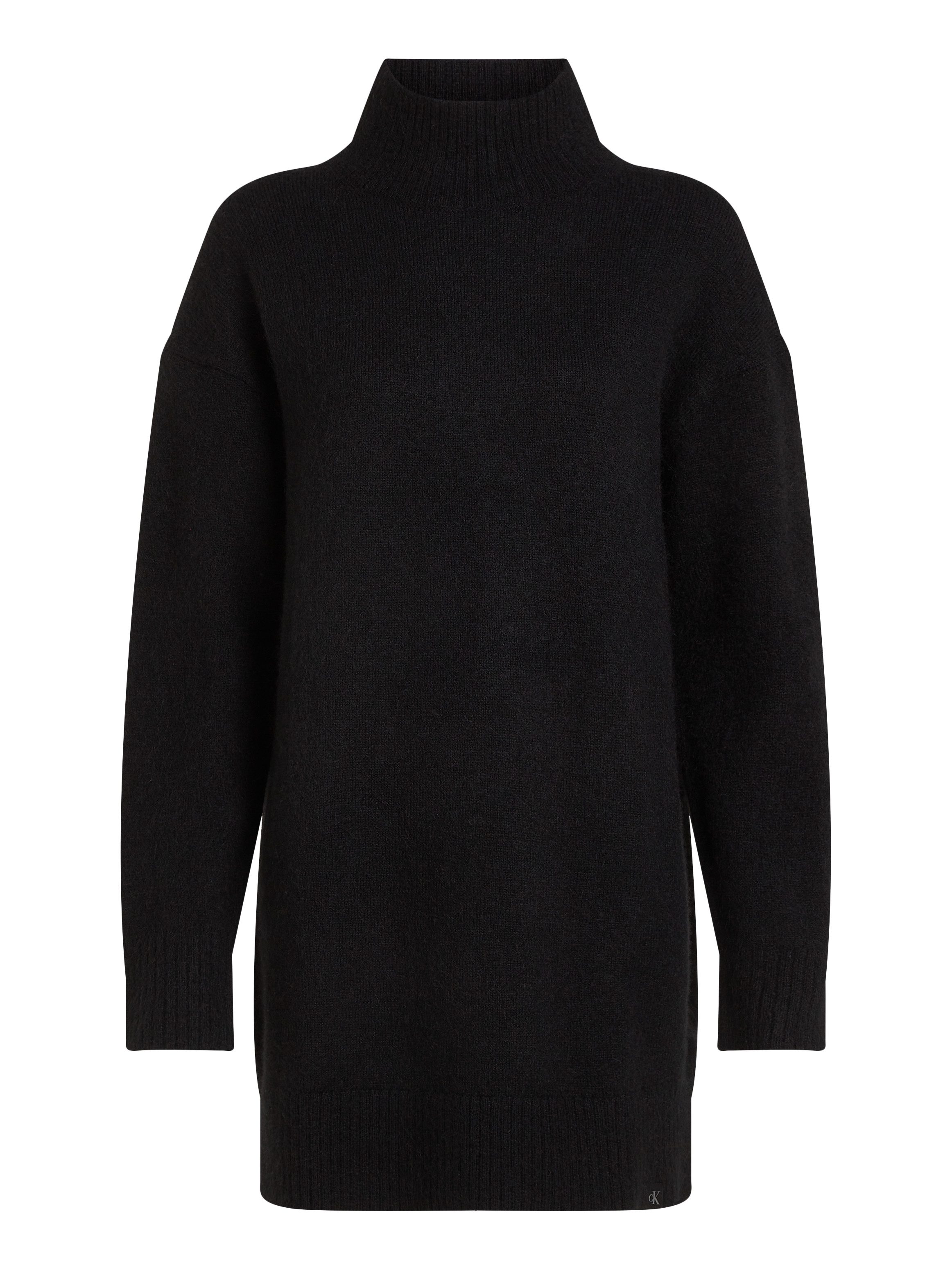 Calvin Klein Jerseyjurk FLUFFY YARN LOOSE SWEATER DRESS