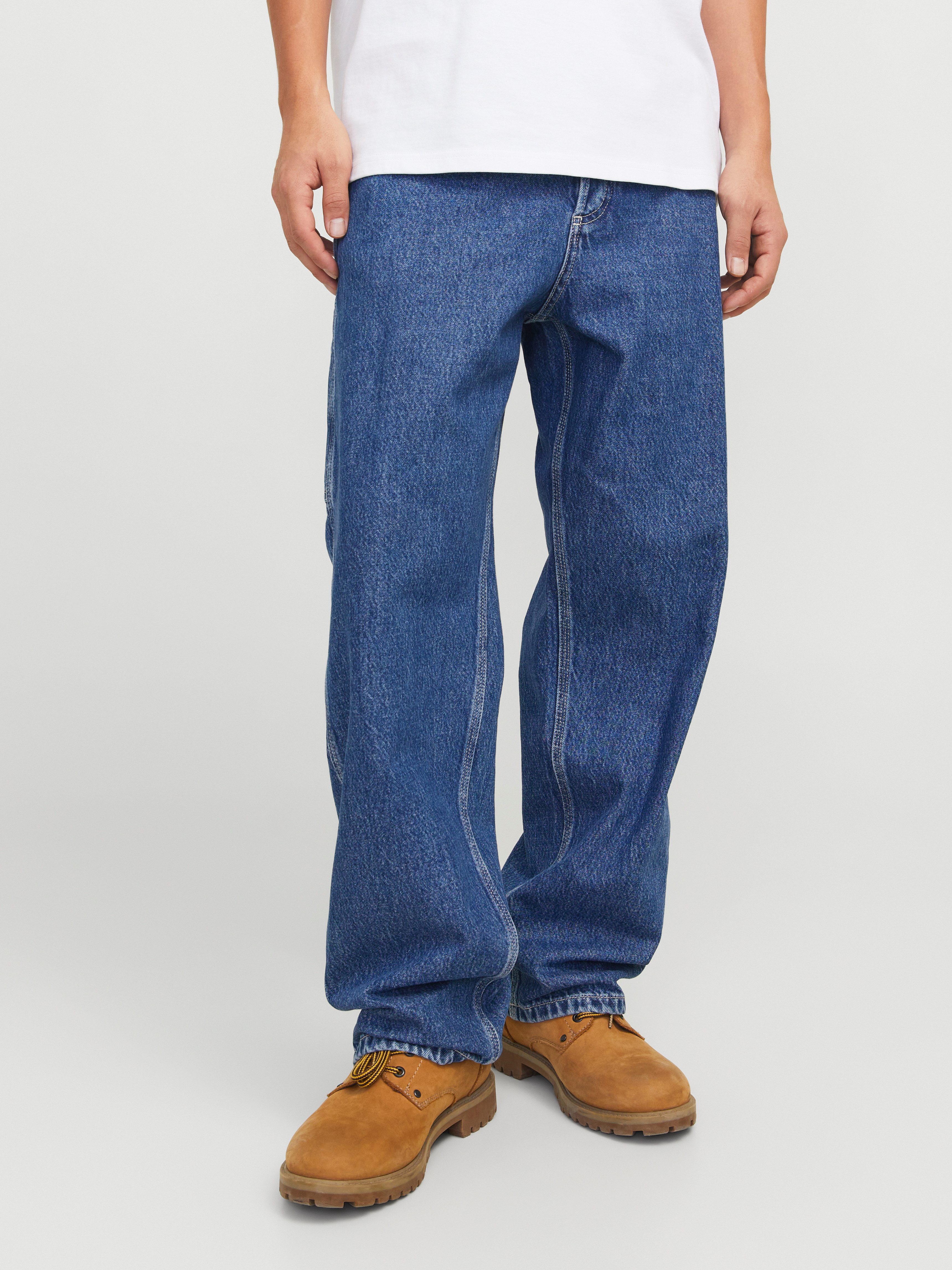 Jack & Jones Relax fit jeans JJIALEX JJCARPENTER AKM 840 SN heren jeans maat 36 blauw