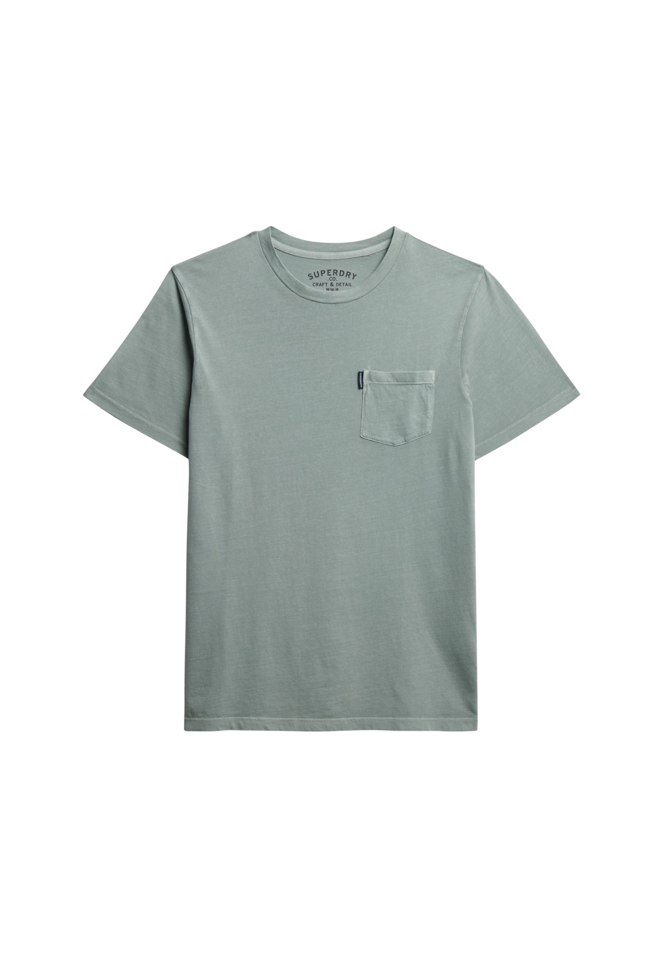 Superdry Shirt met ronde hals CLASSIC ESSENTIAL POCKET TEE