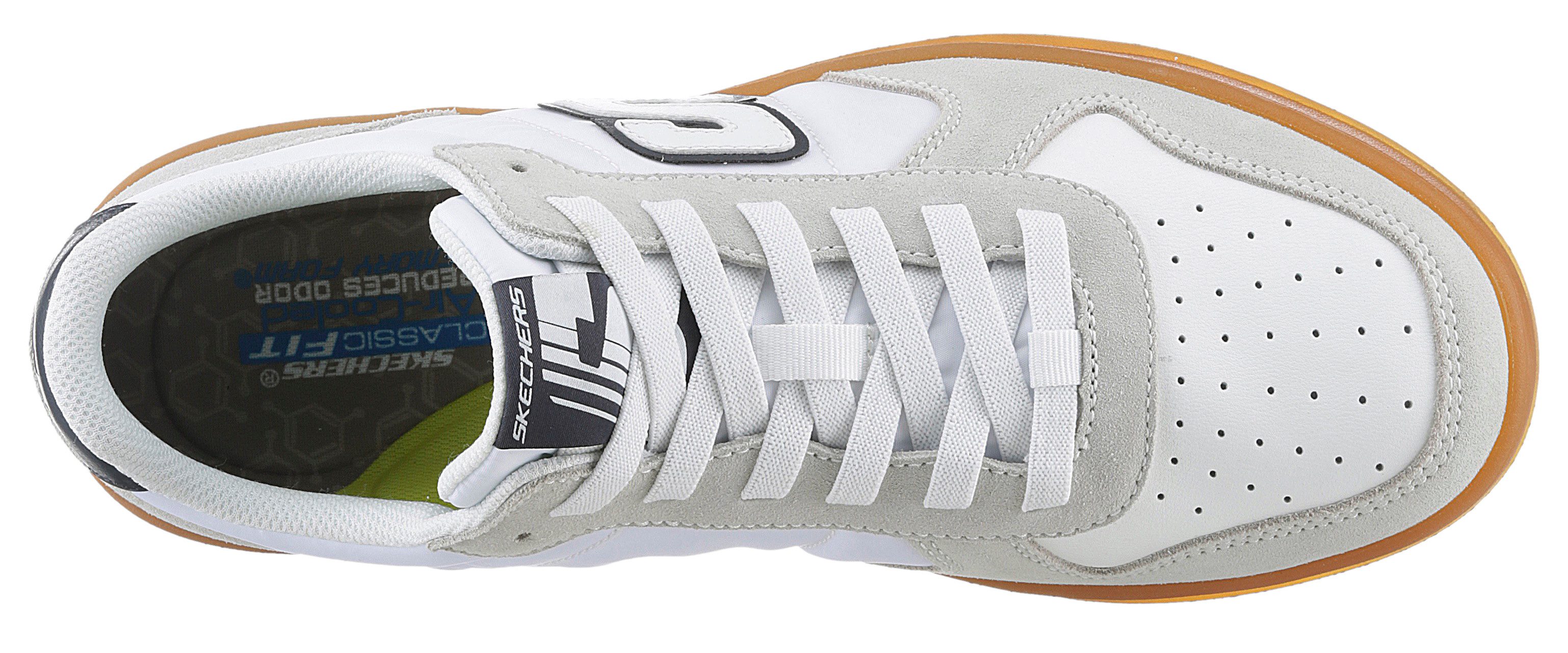 Skechers Slip-on sneakers NEW WAVE CUP-CALVEN , retro sneaker, veterschoen met elastiek