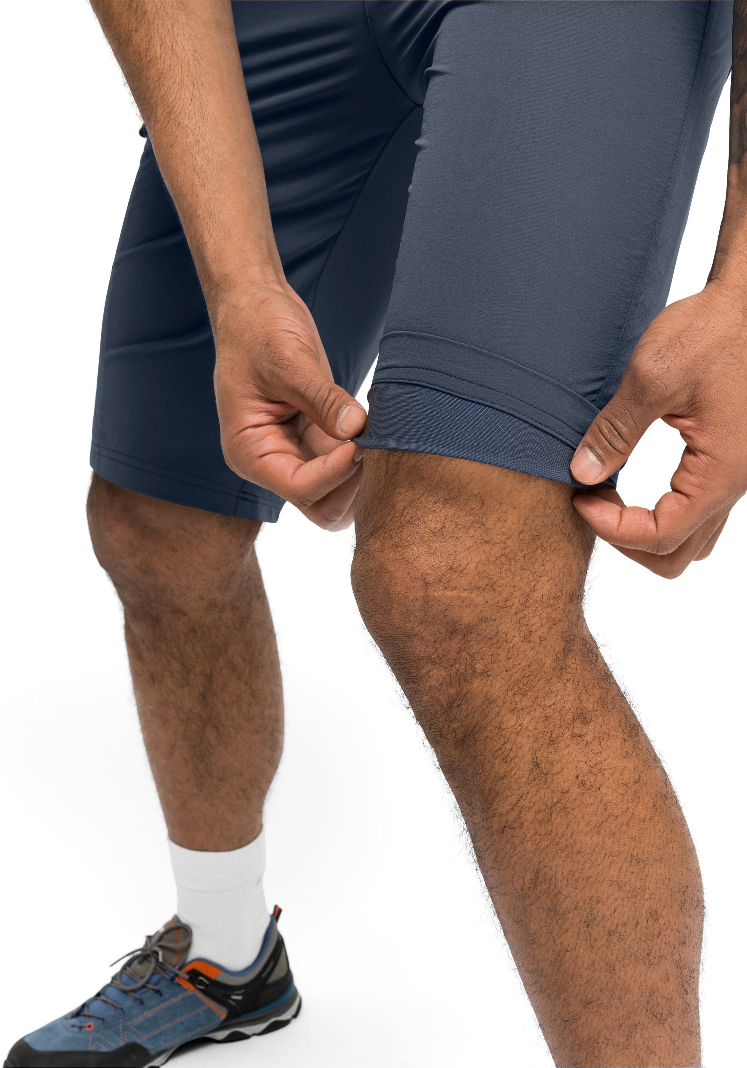 Maier Sports Functionele short Norit Short M Heren shorts, korte outdoorbroek, bermuda met 5 zakken, regular fit
