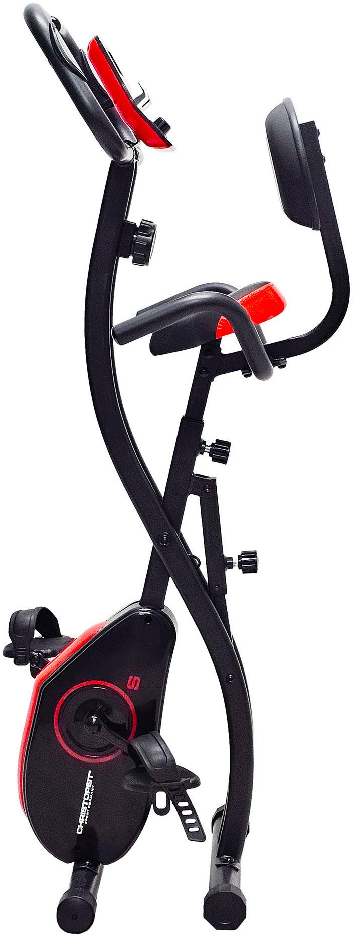 Christopeit Sport® Hometrainer S-Bike Swinggewicht ca. 5 kg, 8 weerstandsniveaus