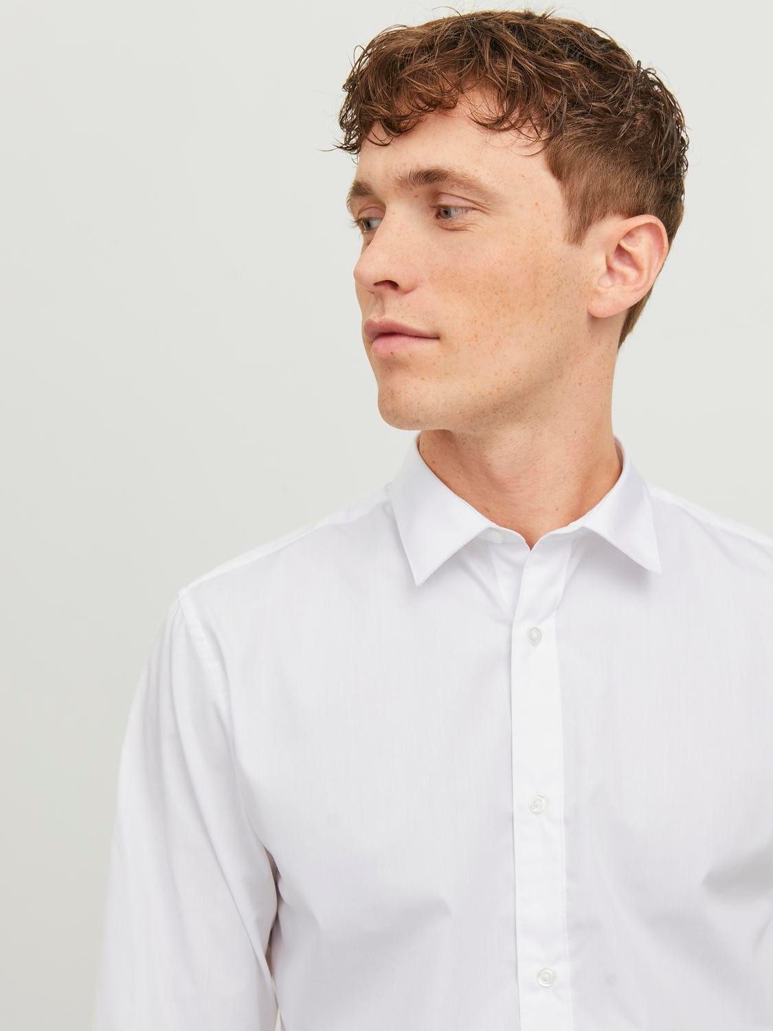 Jack & Jones Overhemd met lange mouwen JJJOE SHIRT LS PLAIN