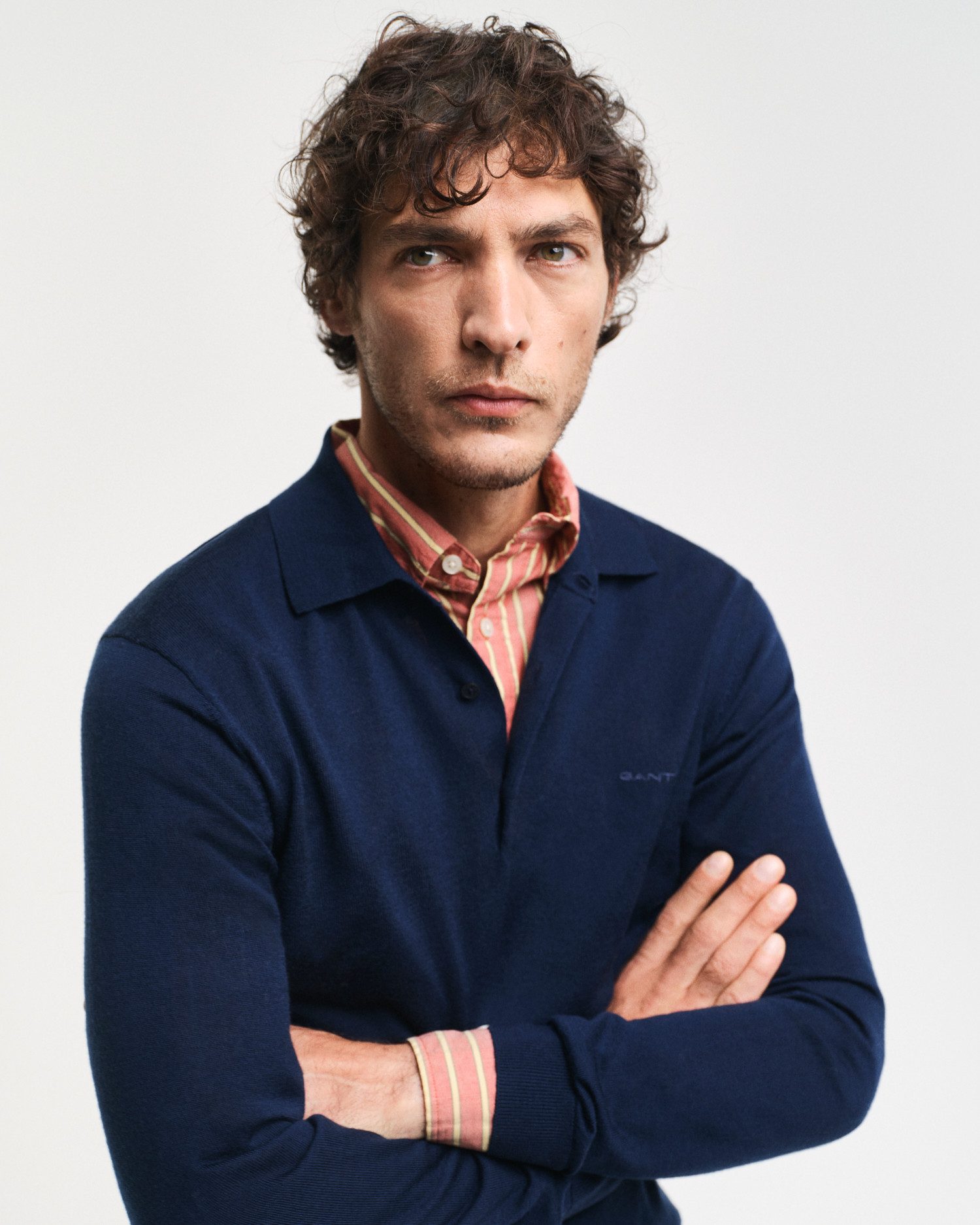 Gant Trui met polokraag EXTRAFINE MERINO WOOL POLO