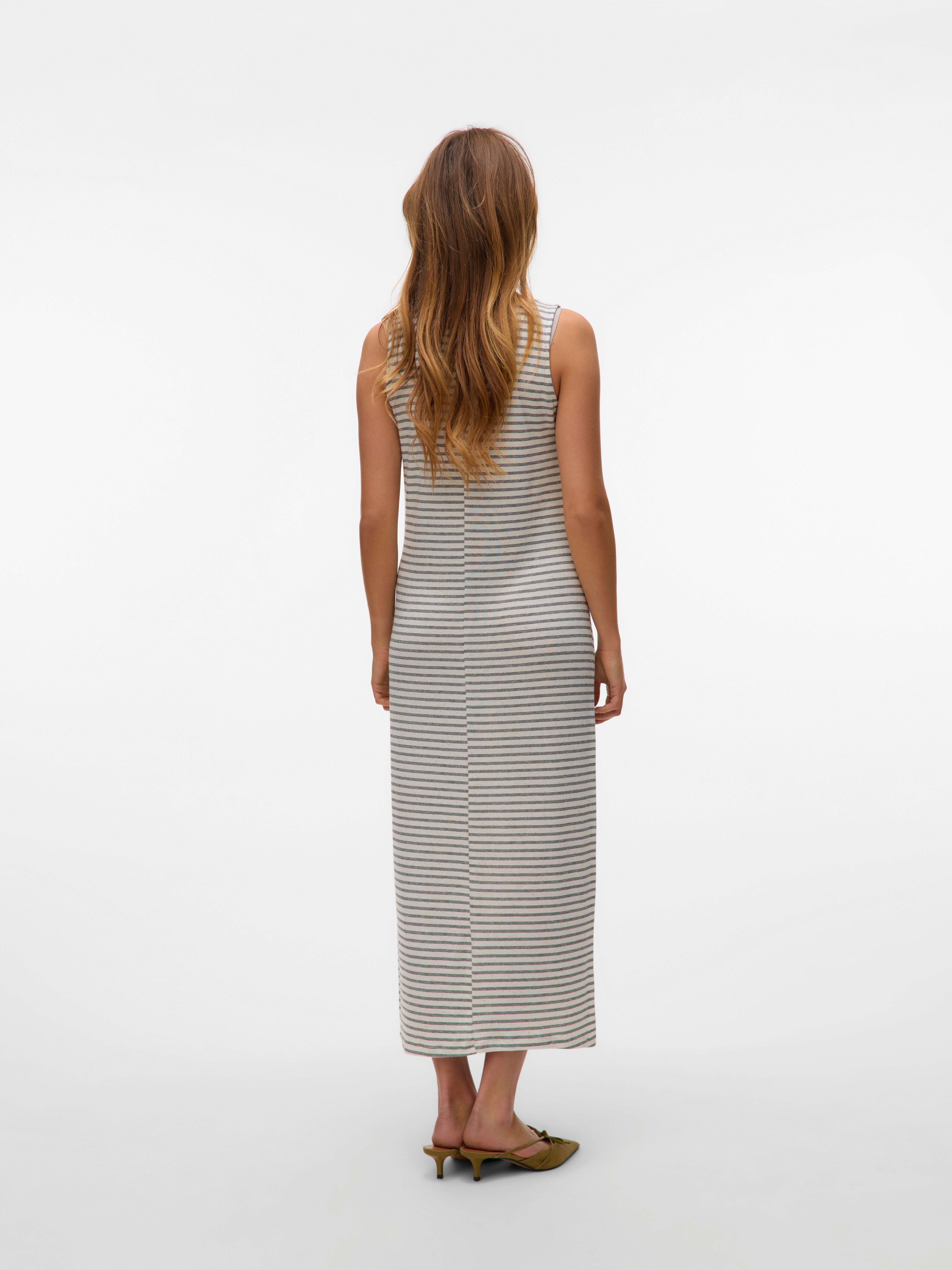 Vero Moda Midi-jurk VMGINA SL 7/8 DRESS JRS NOOS