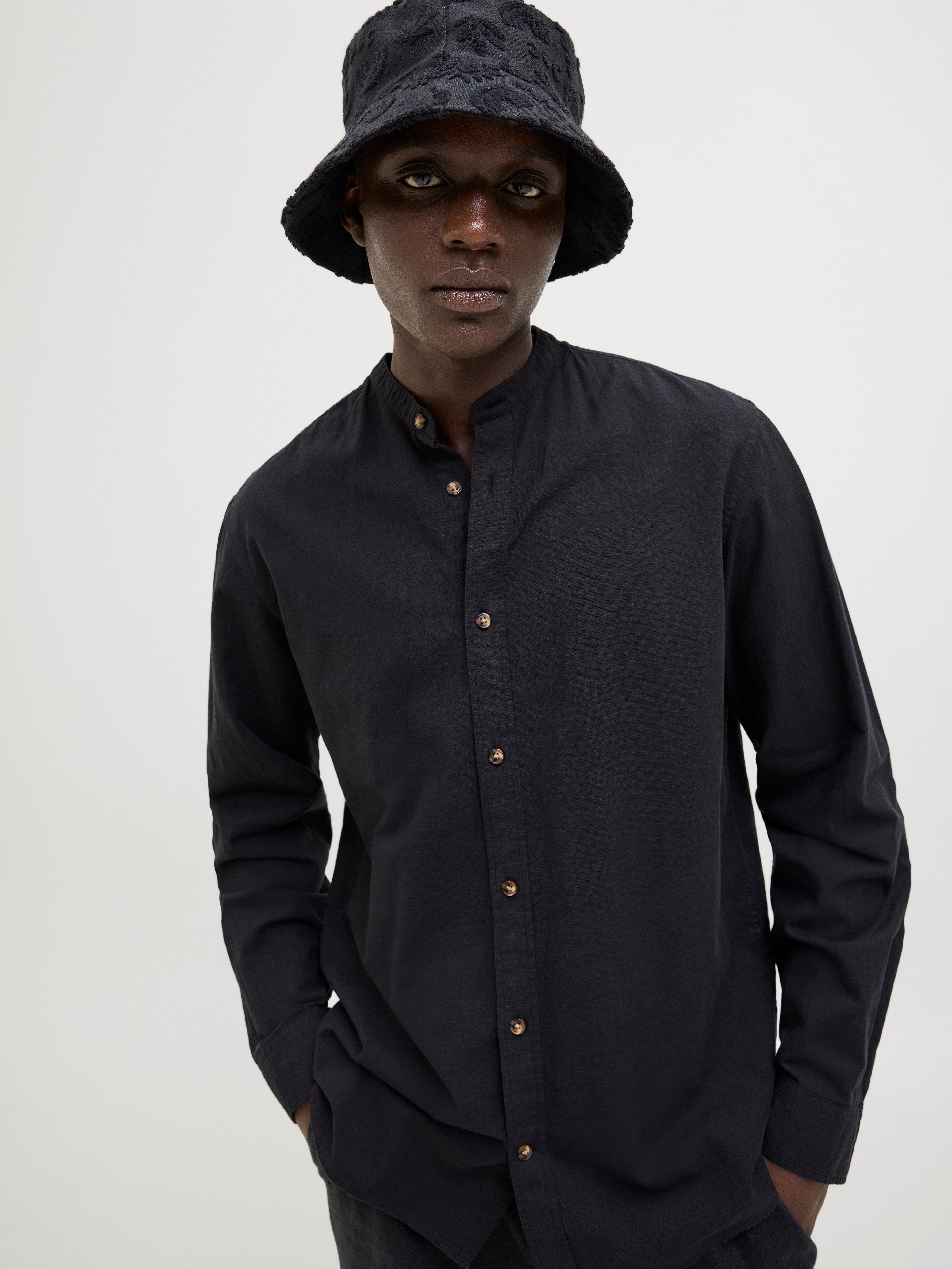 Jack & Jones Overhemd met lange mouwen JJESUMMER BAND SHIRT LS SN