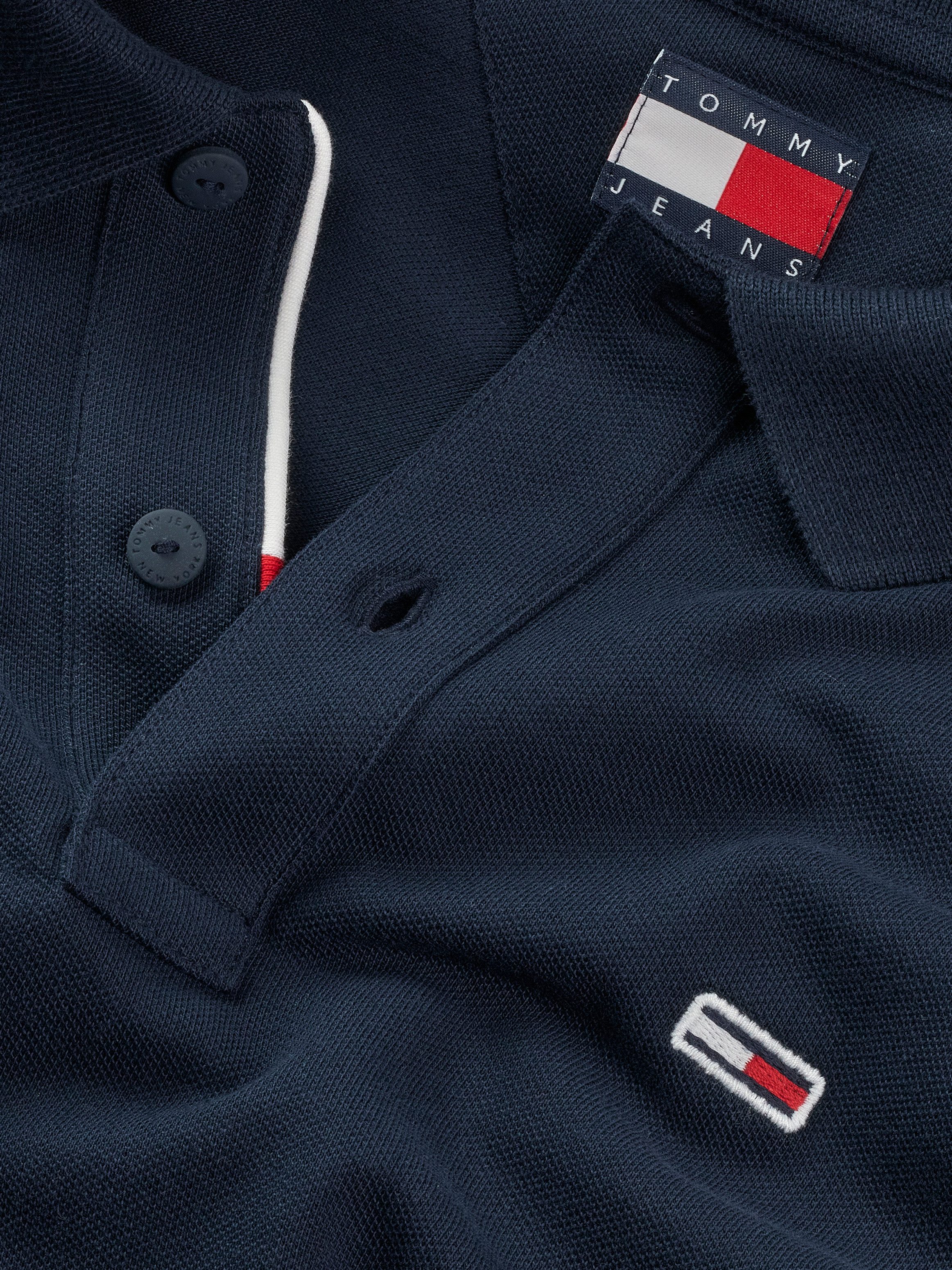TOMMY JEANS Poloshirt TJM SLIM PLACKET POLO EXT