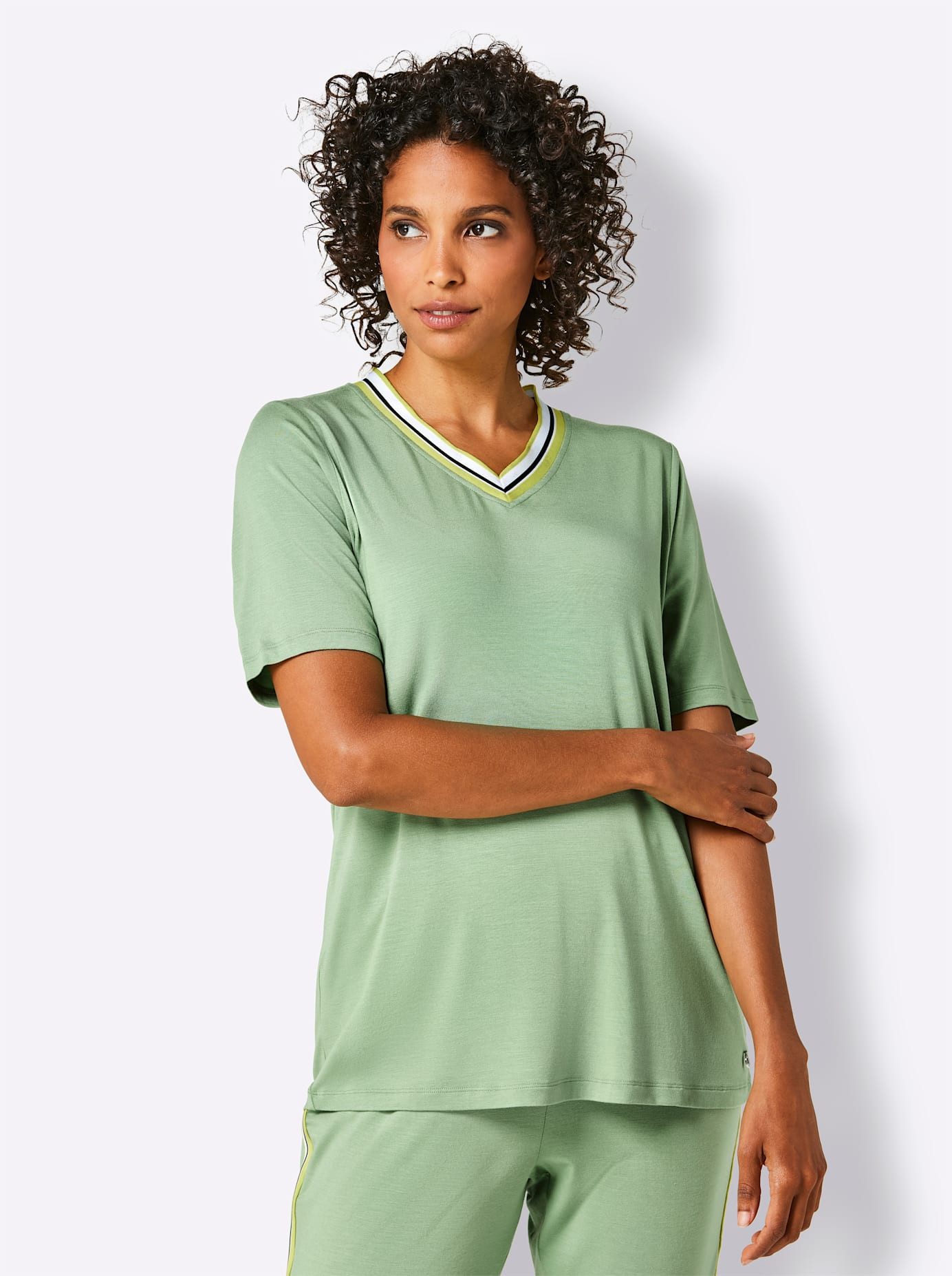 OTTO Shirt met korte mouwen Modal-shirt (1-delig)