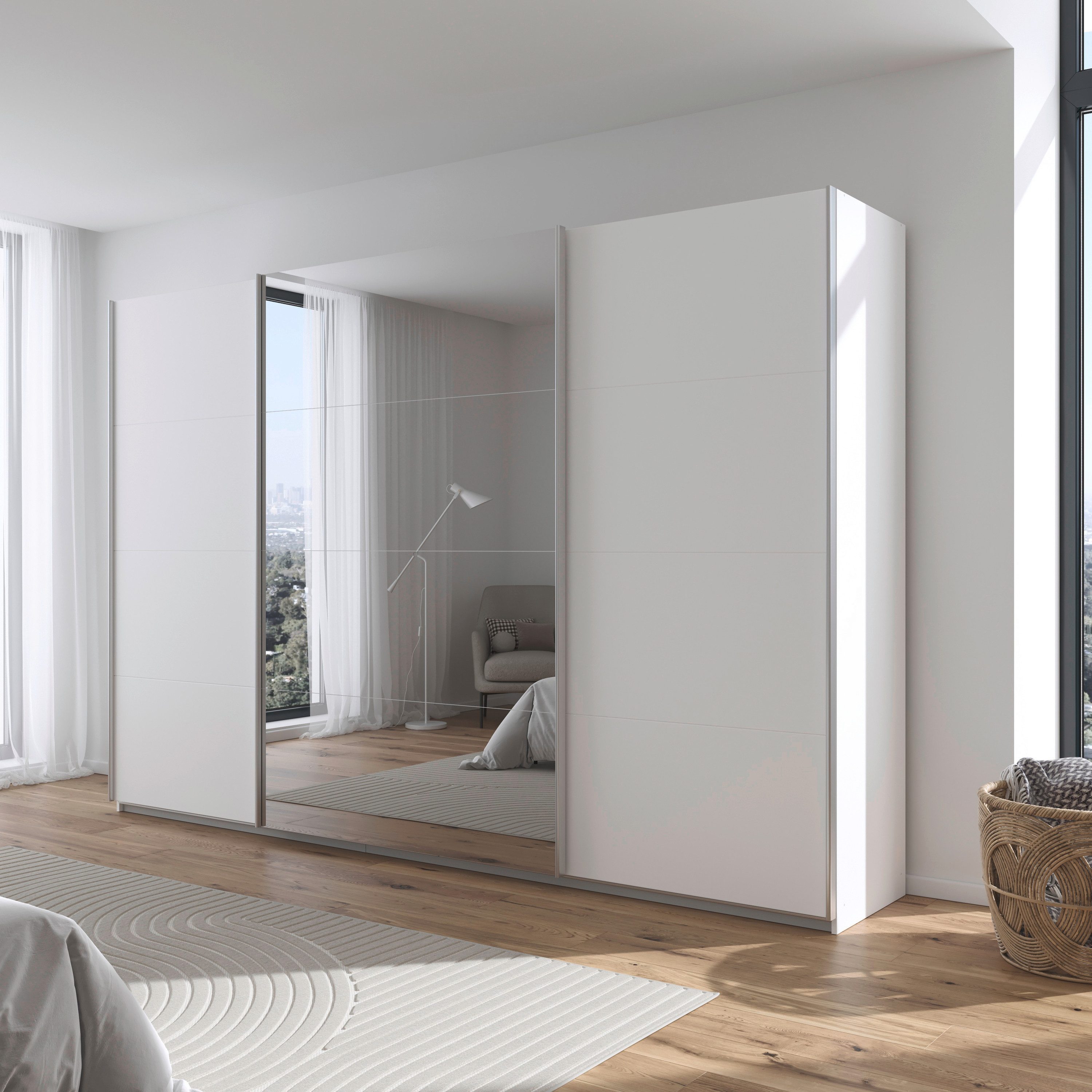 rauch Schuifdeurkast Kledingkast kast OTTO´S CHOICE garderobe AGORDO Top interieur, in 4 breedtes en 2 hoogtes MADE IN GERMANY