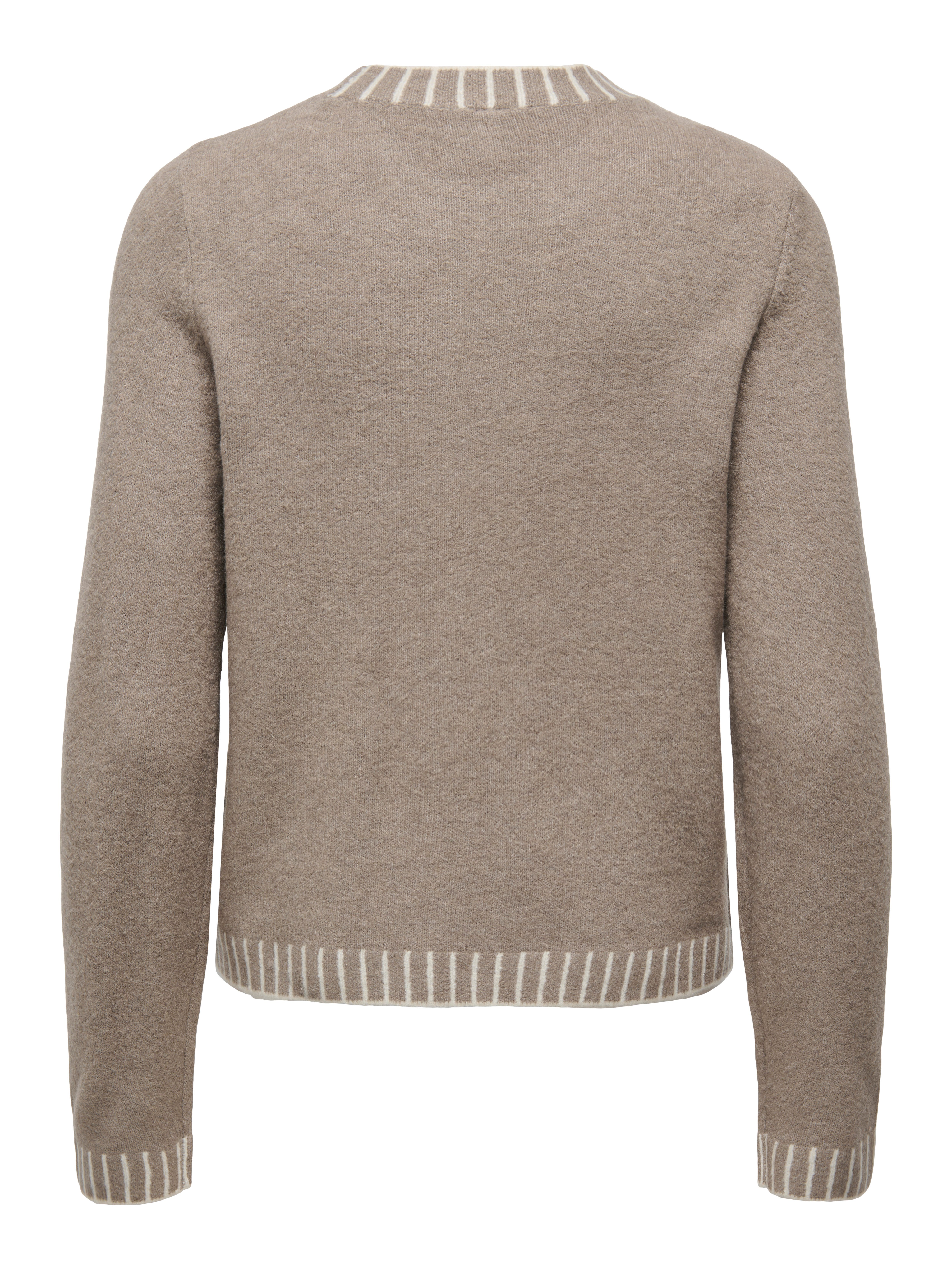 Only Gebreide trui ONLFINA LS STITCH O-NECK CC KNT