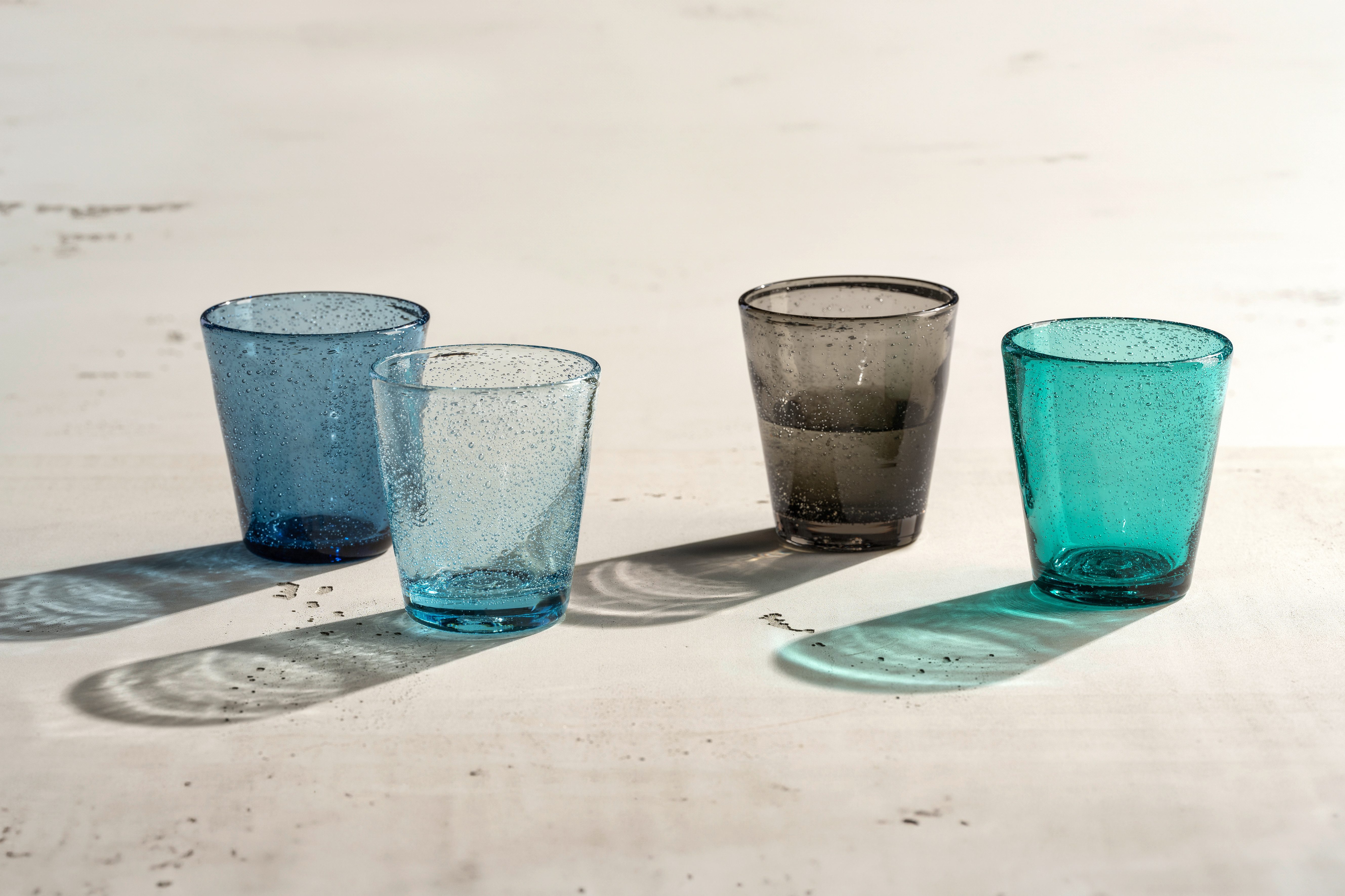 LEONARDO Glazenset Drinkglas BURANO, 330 ml, 4-stuks set (set)