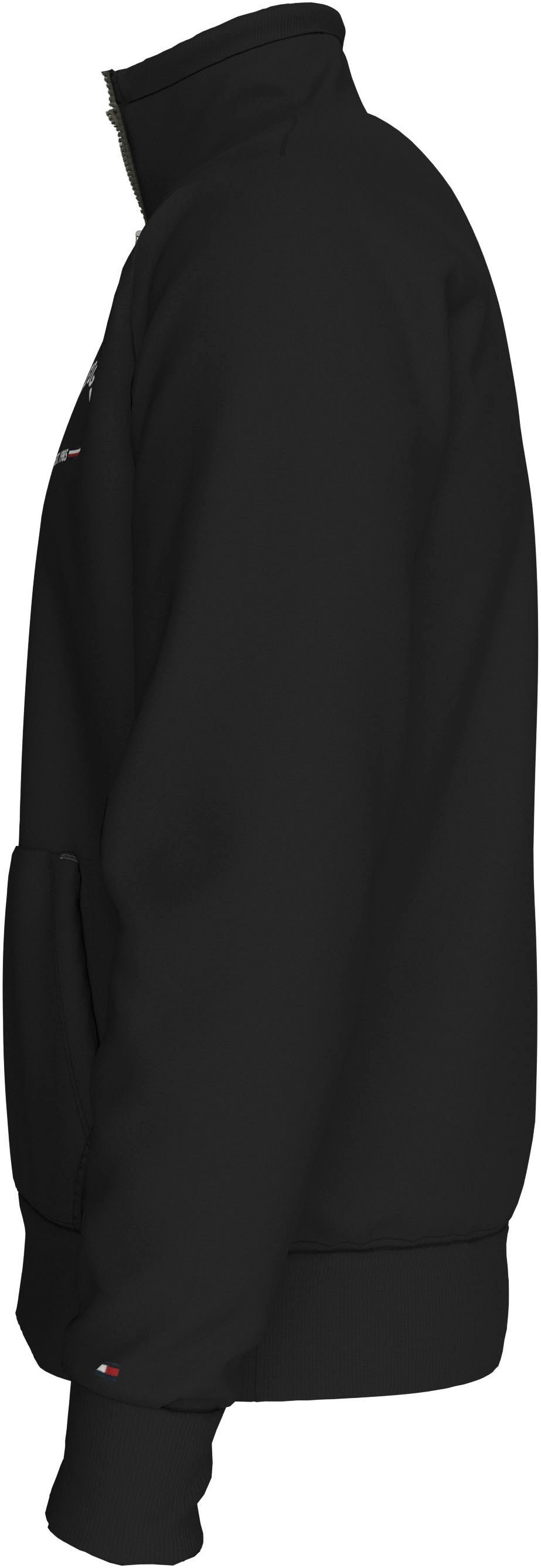 Tommy Hilfiger Sweatshirt ROUNDALL STAND COLLAR ZIP met staande kraag en ritssluiting