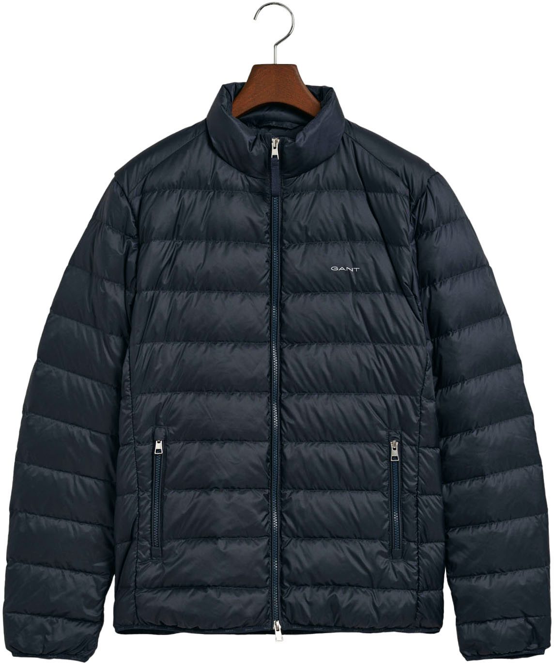 Gant Donsjack Light Down donsjack easy care zeer lichte donzen gewatteerde jas, premium kwaliteit, klassiek ontwerp