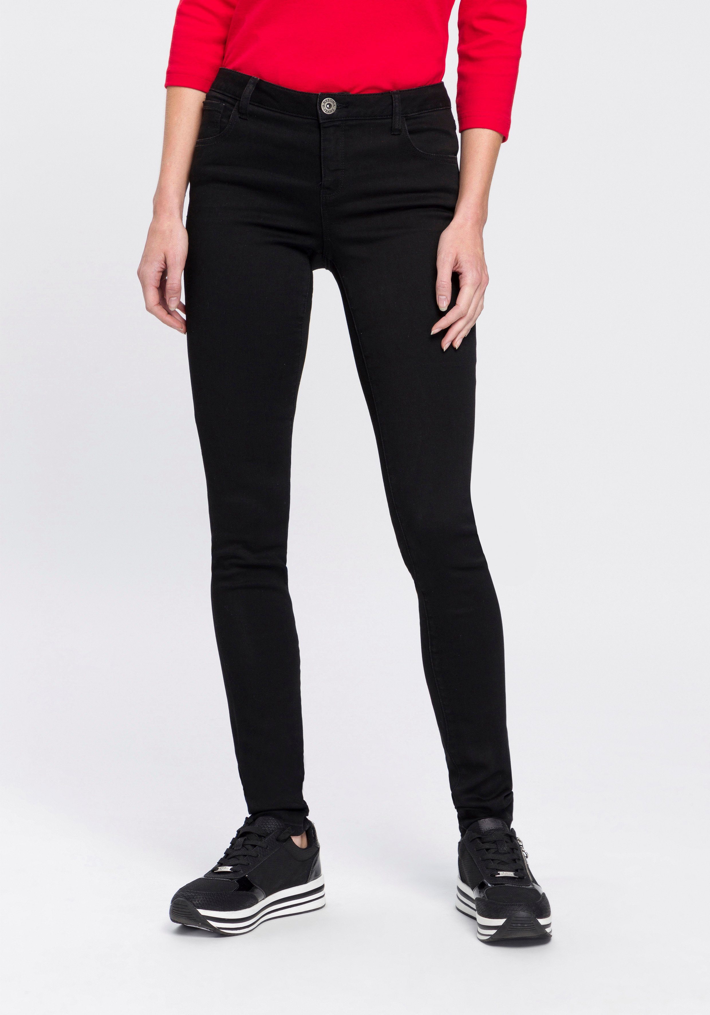 Arizona Skinny fit jeans Ultra Stretch extra-strakke been verloop, normale taille, met...