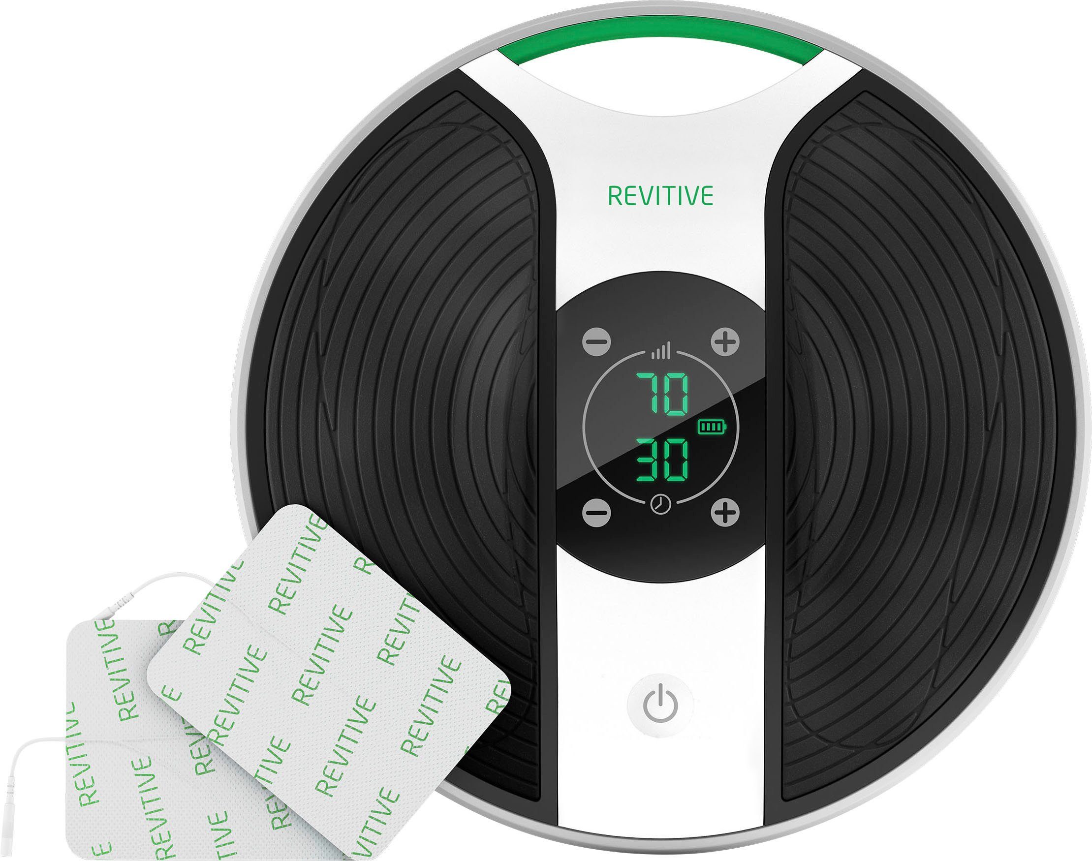 REVITIVE EMS-voetmassageapparaat Medic Plus Knie bloedsomloop-stimulator Verlicht ongemak,...