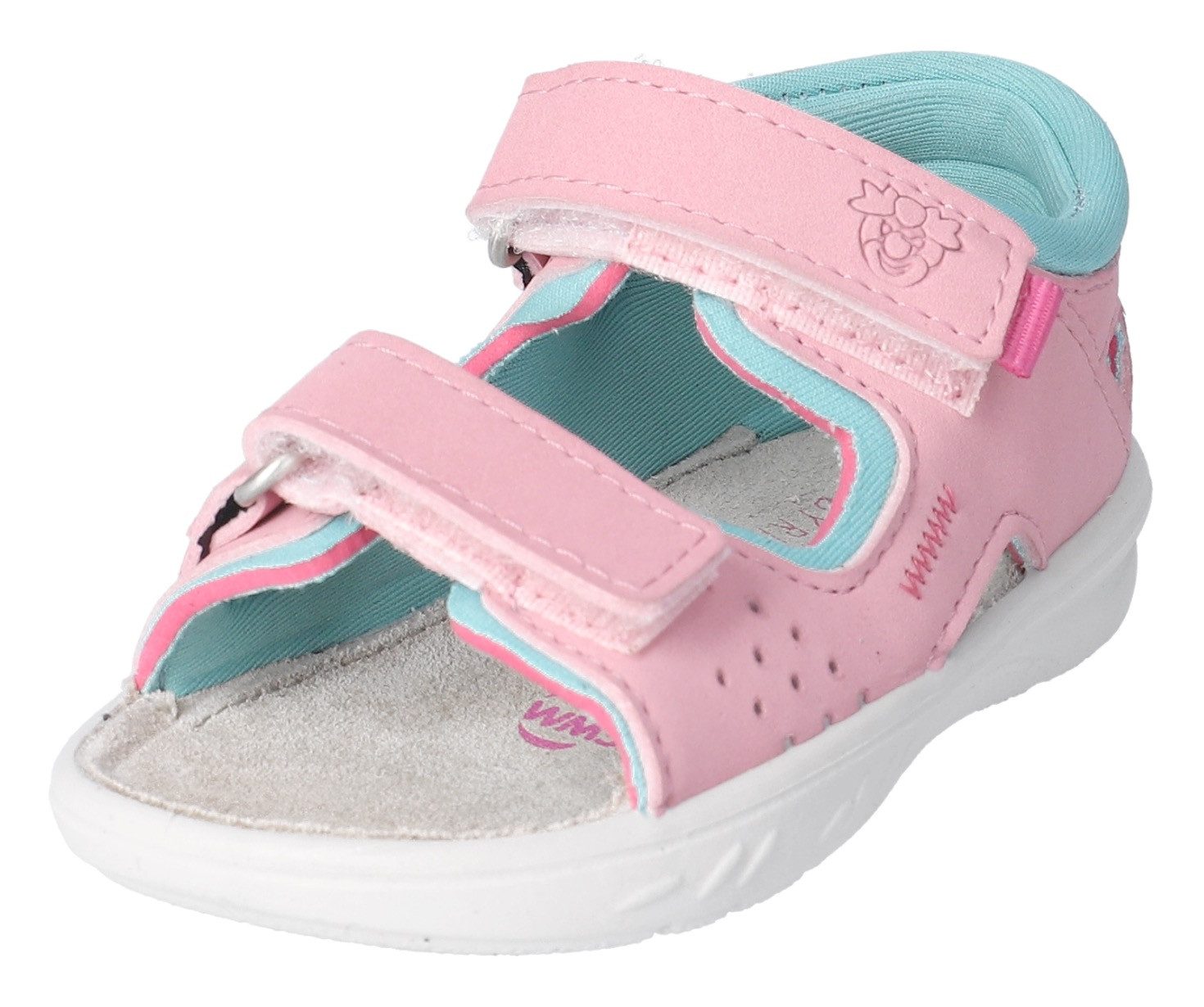 PEPINO by RICOSTA Babyschoentjes Mantu WMS: gemiddeld , sandaal met klittenband, wms-systeem, leer, maat sjabloon te downloaden