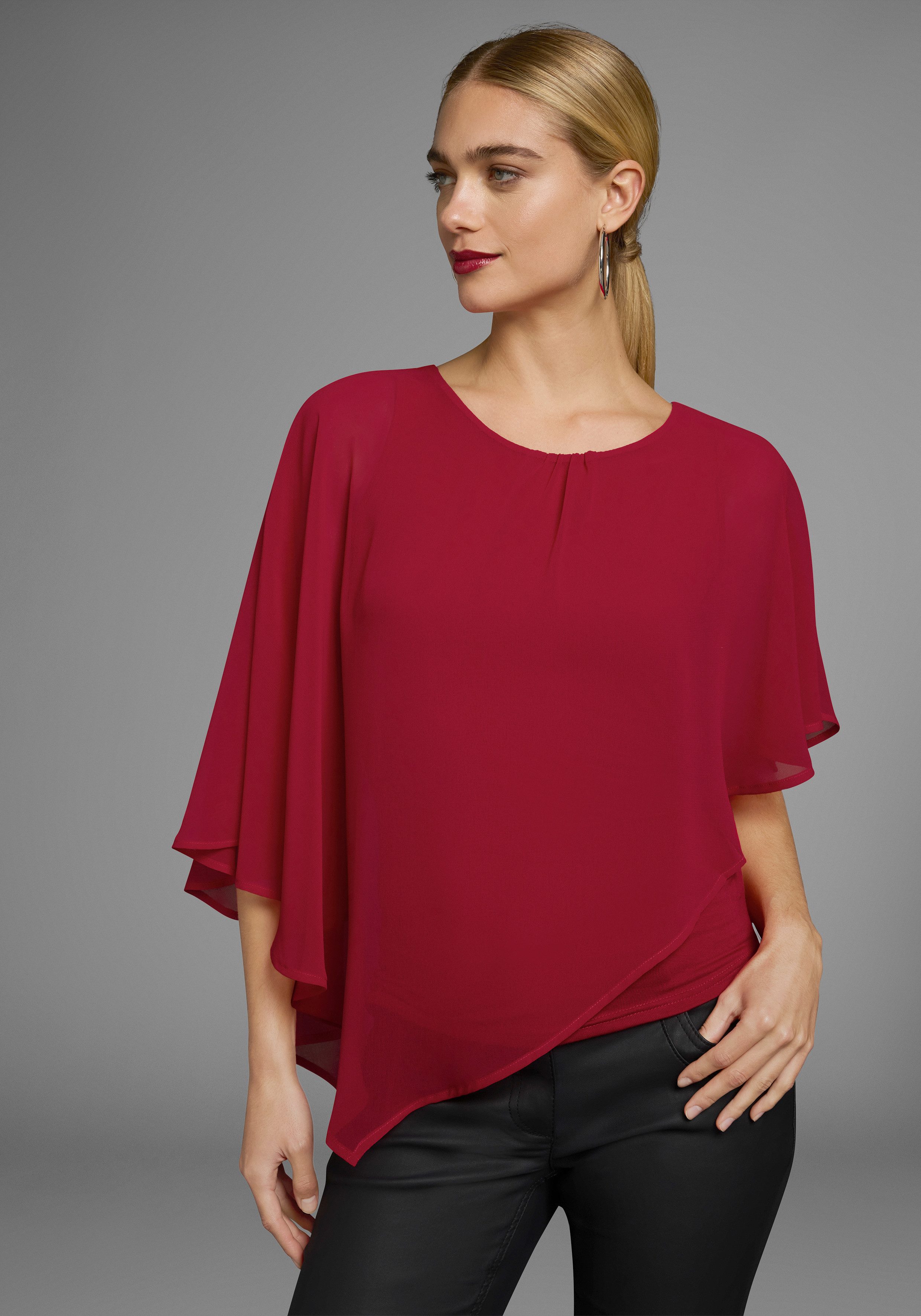 Laura Scott Chiffon blouse