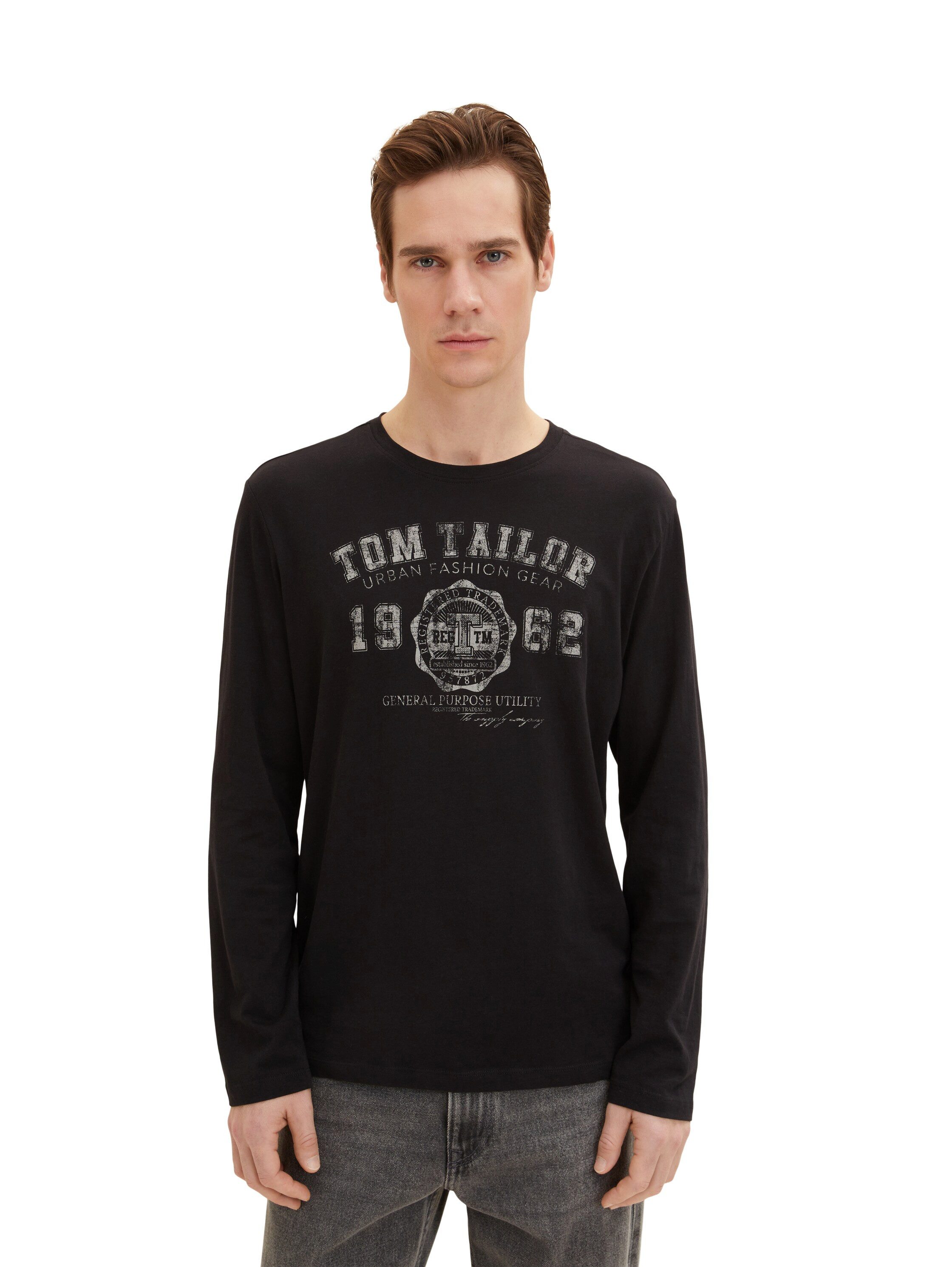 Tom Tailor Shirt met lange mouwen (set, 2-delig)