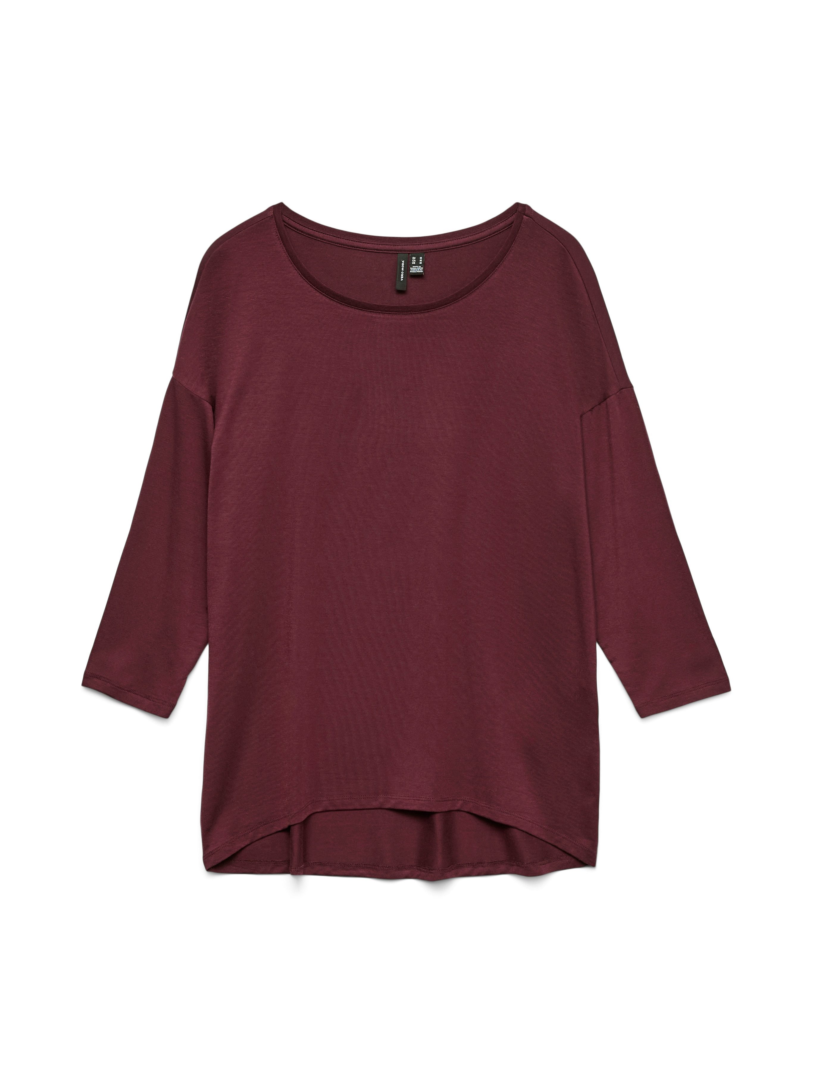 Vero Moda Shirt met 3/4 mouwen VMAVA 3/4 TOP JRS GA NOOS