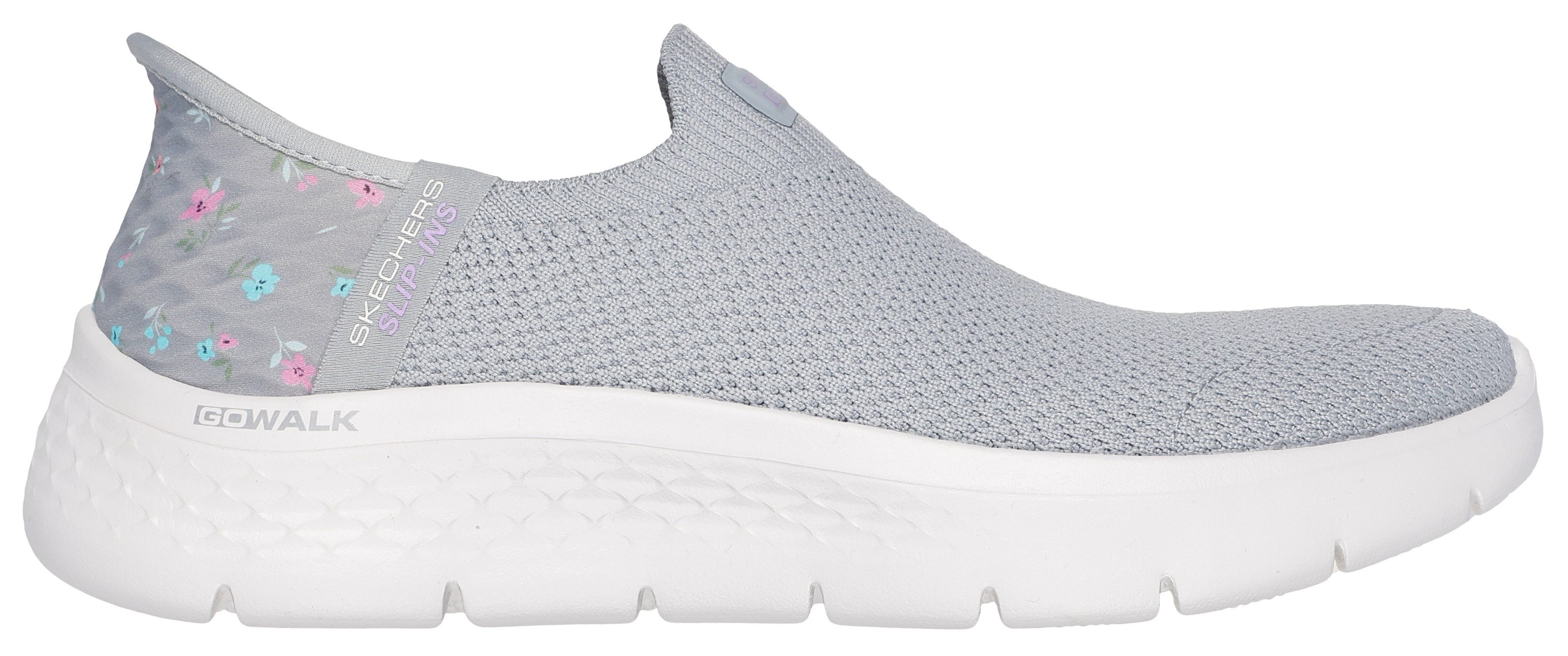 Skechers Slip-on sneakers GO WALK FLEX-SUNSET ROSE , vrijetijdsschoen, vegan met skechers handsfree slip-ins functie