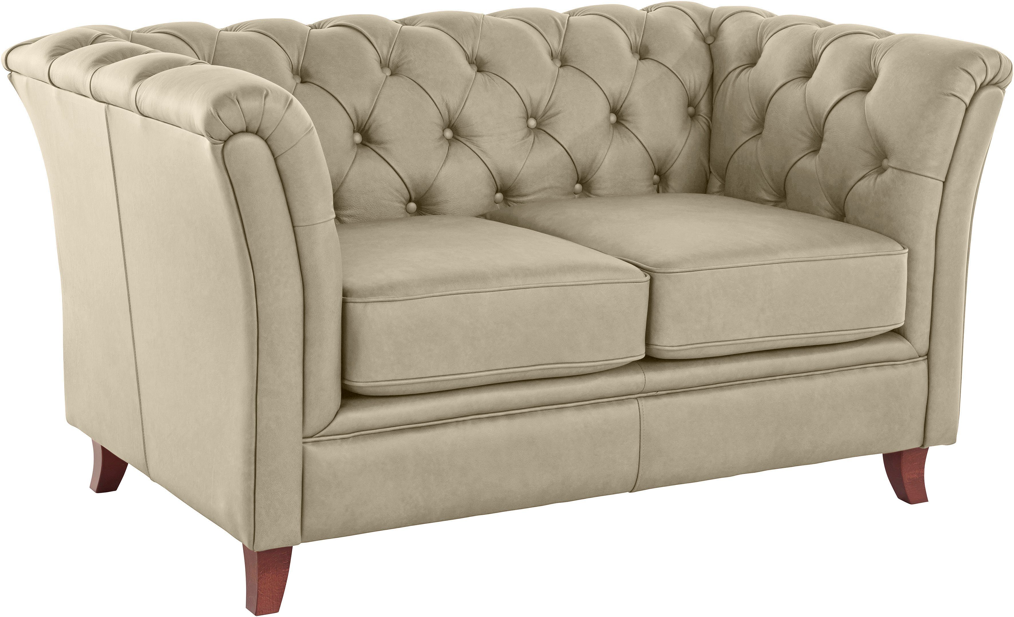 Home affaire Chesterfield-bank Reims met echte chesterfield-capitonnage, uitstekende verwerking