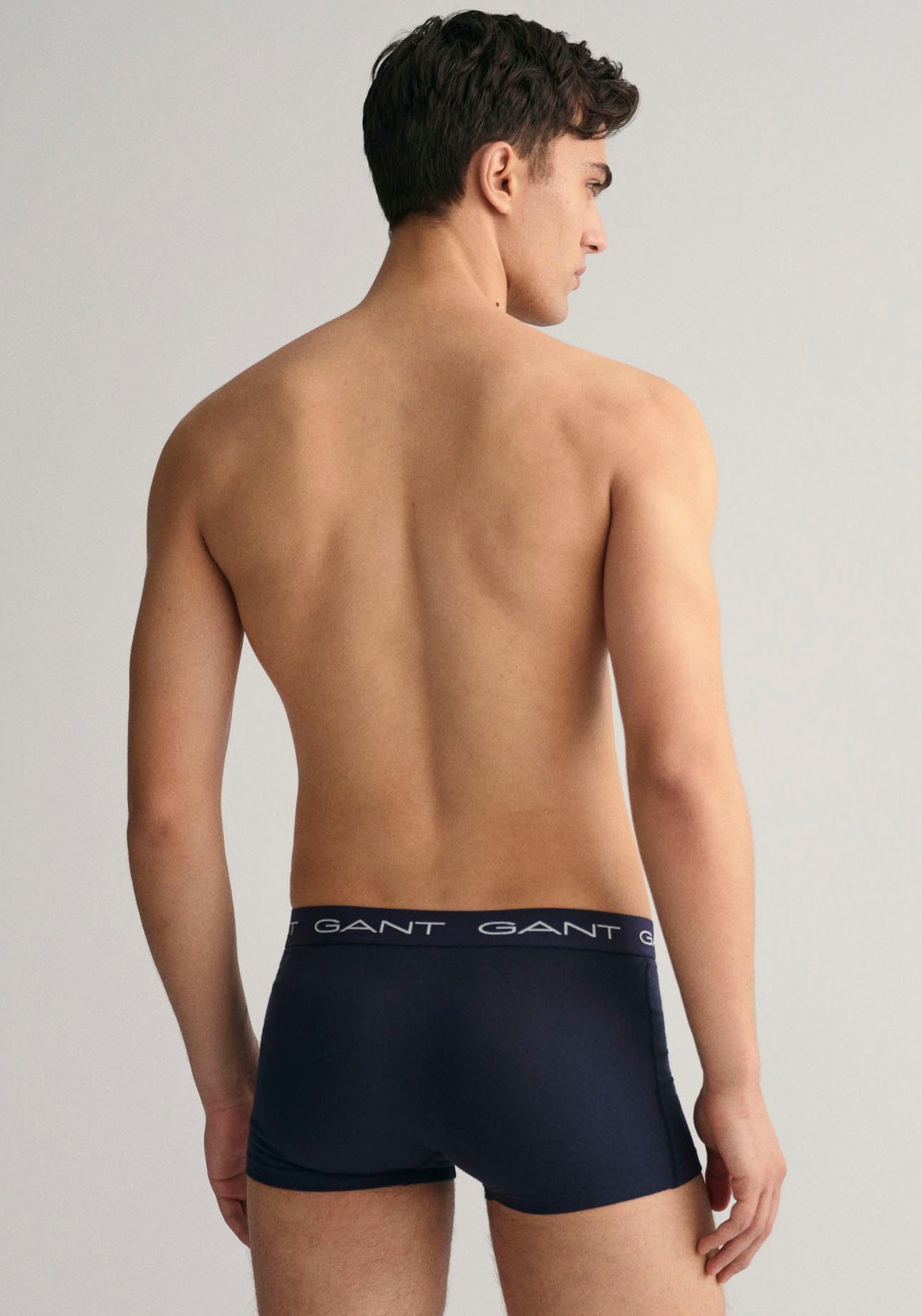 Gant Boxershort met elastische logoband (set, 3 stuks, 3)