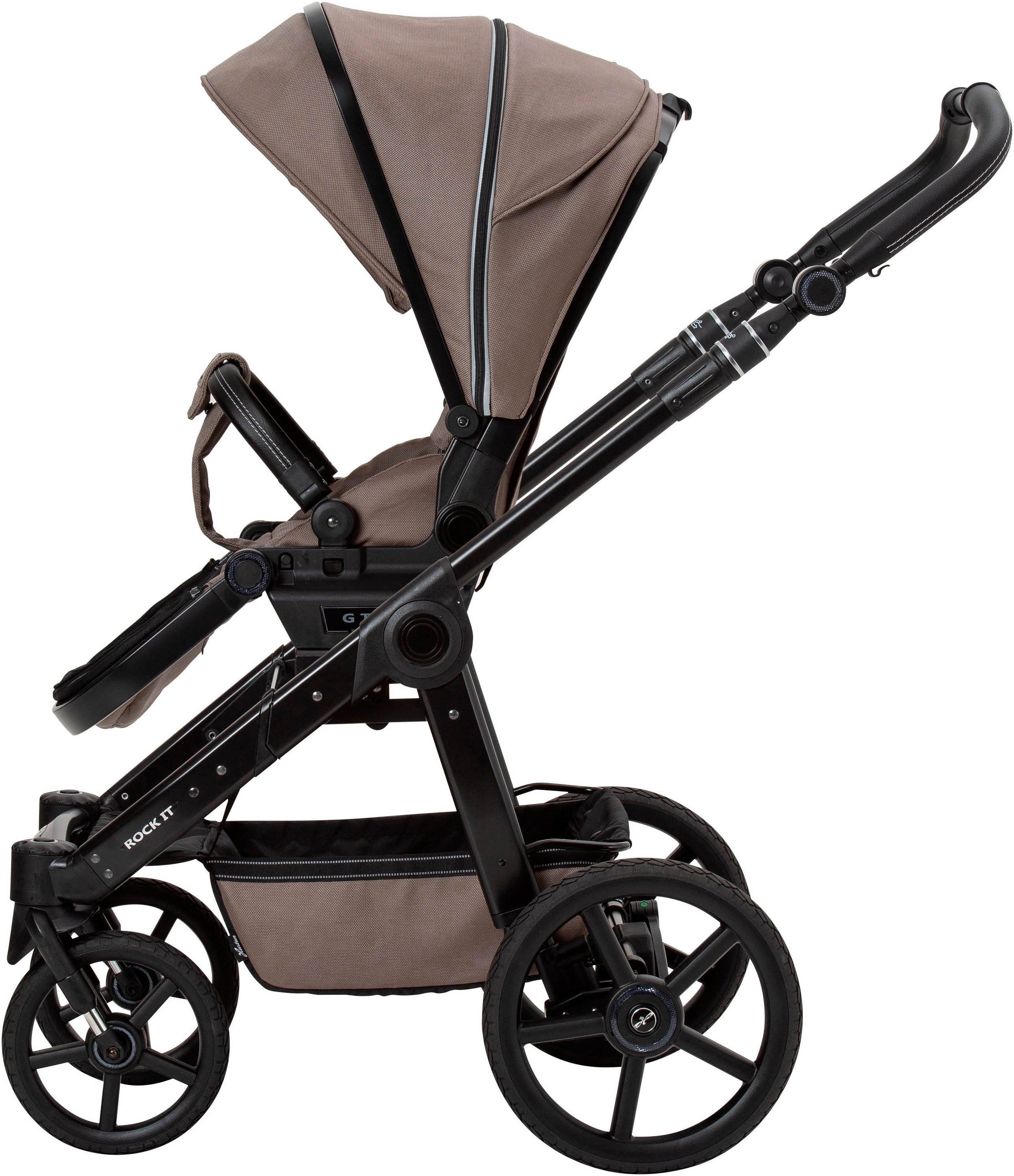 Hartan Combi-kinderwagen Rock it GTR Outdoor mit Handbremse (set)