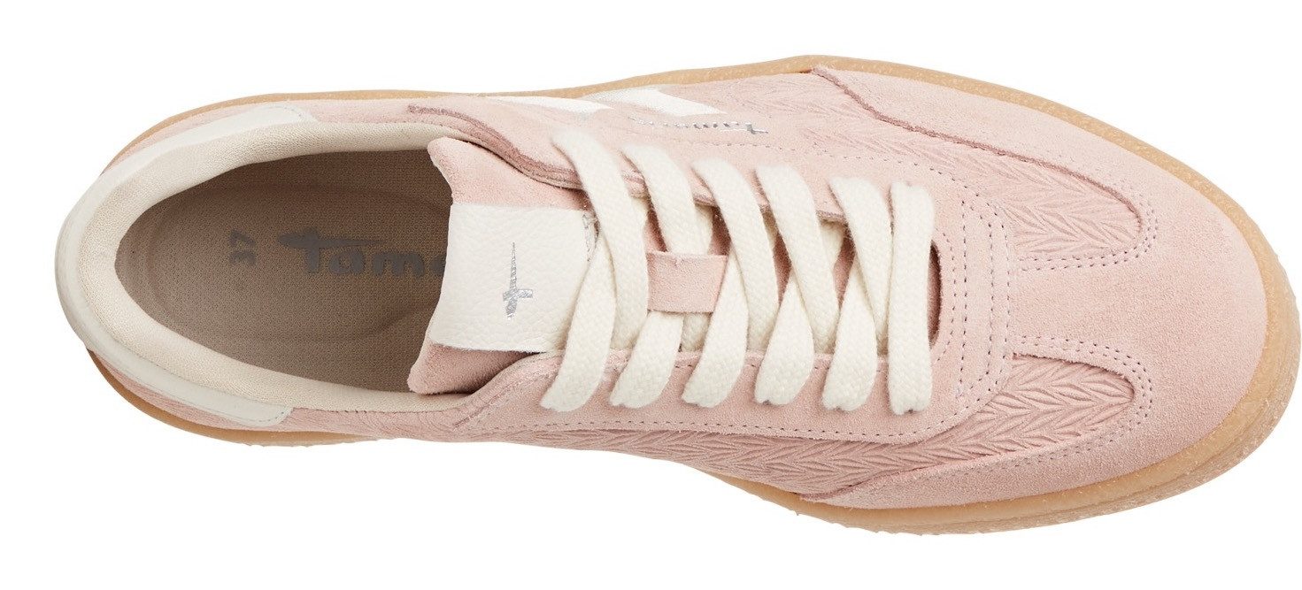 Tamaris Plateausneakers , vrijetijdsschoen, halfschoen, veterschoen met gepolsterde schacht