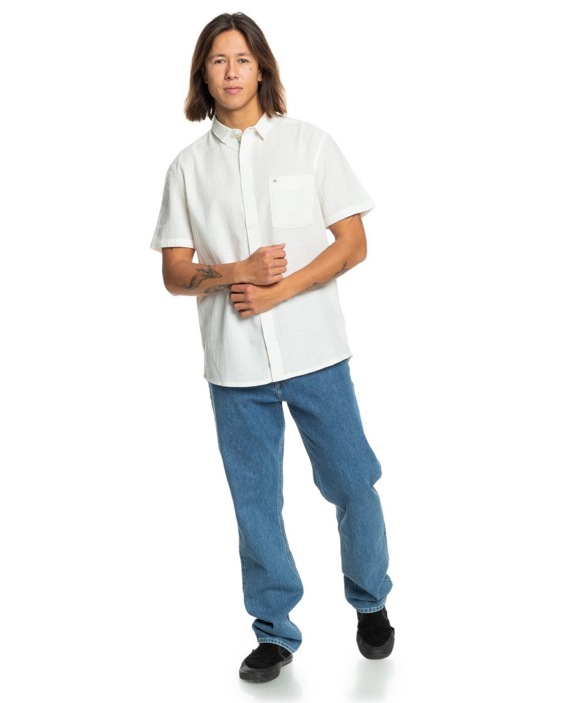 Quiksilver Overhemd met korte mouwen Time Box