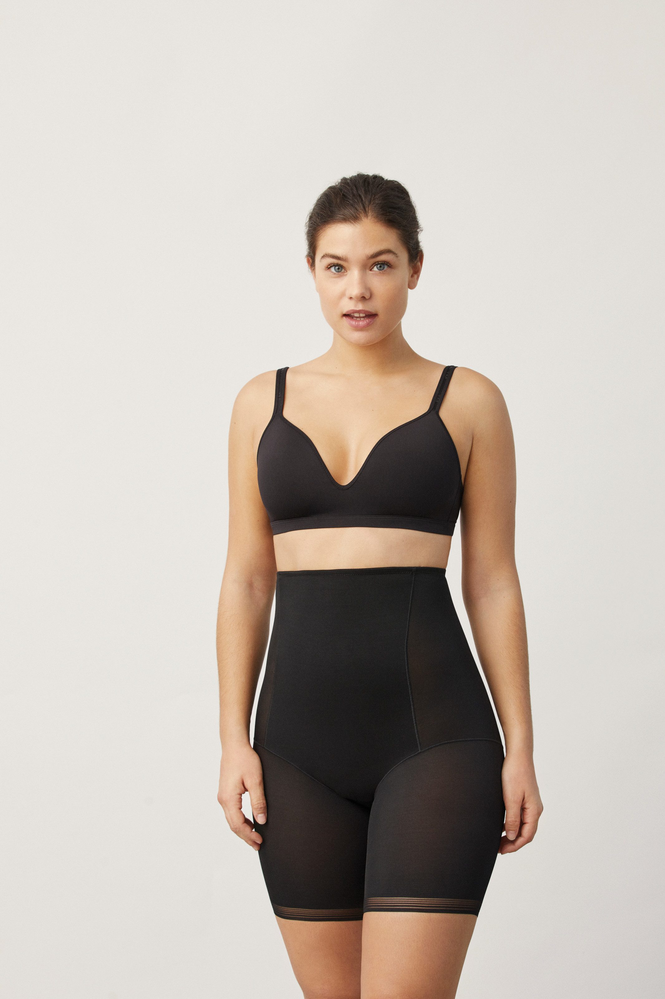 YSABEL MORA Shapingbroek hoog uitgesneden, elastisch, gemiddeld vormeffect (Set van 2)