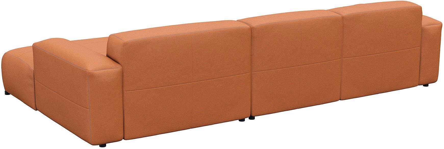 FLEXLUX Hoekbank Lucera comfortabel en comfortabel door hoogwaardige zitconstructie, L-vorm