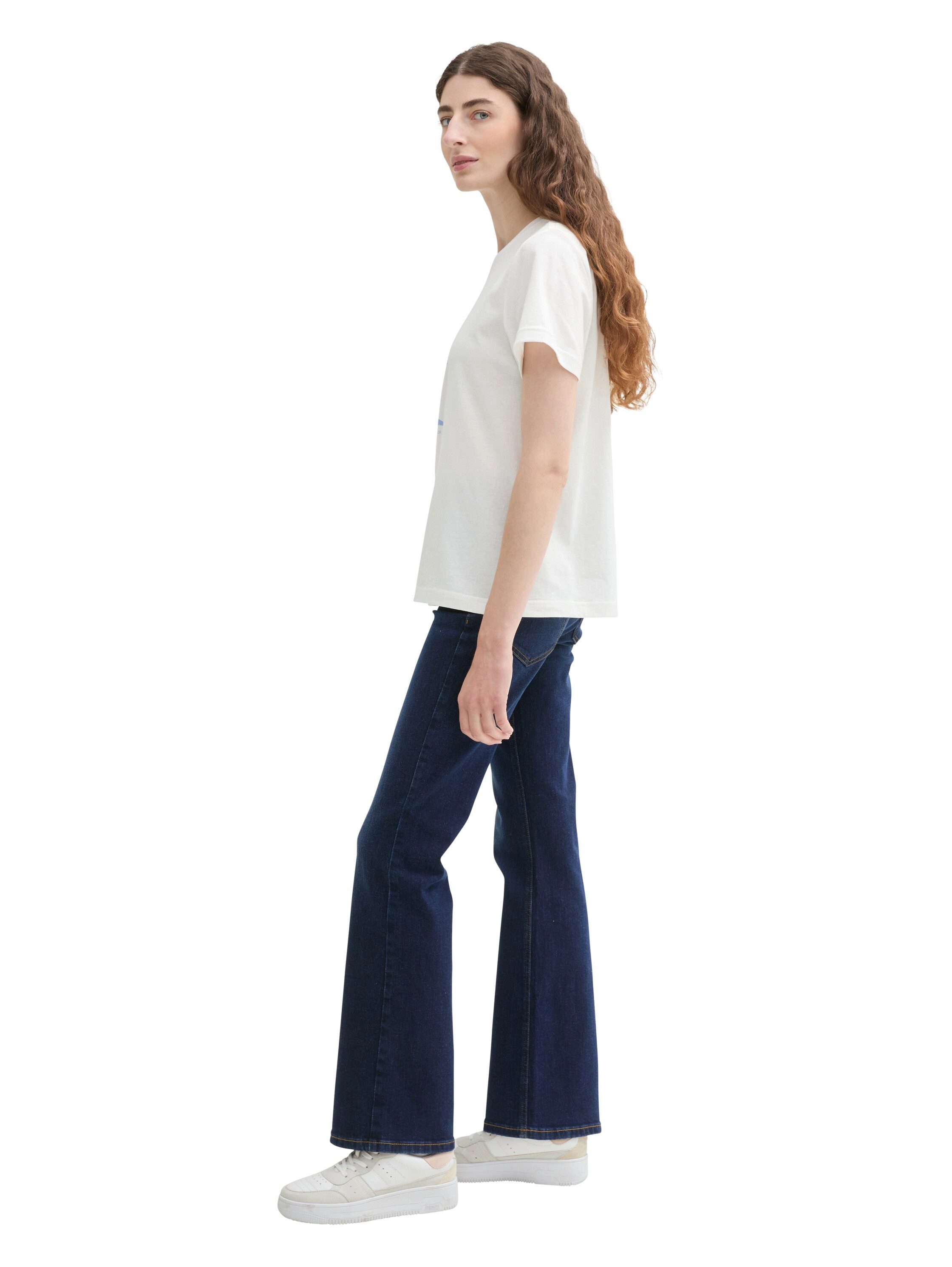 Tom Tailor Bootcut jeans Kate Narrow met bio-katoen