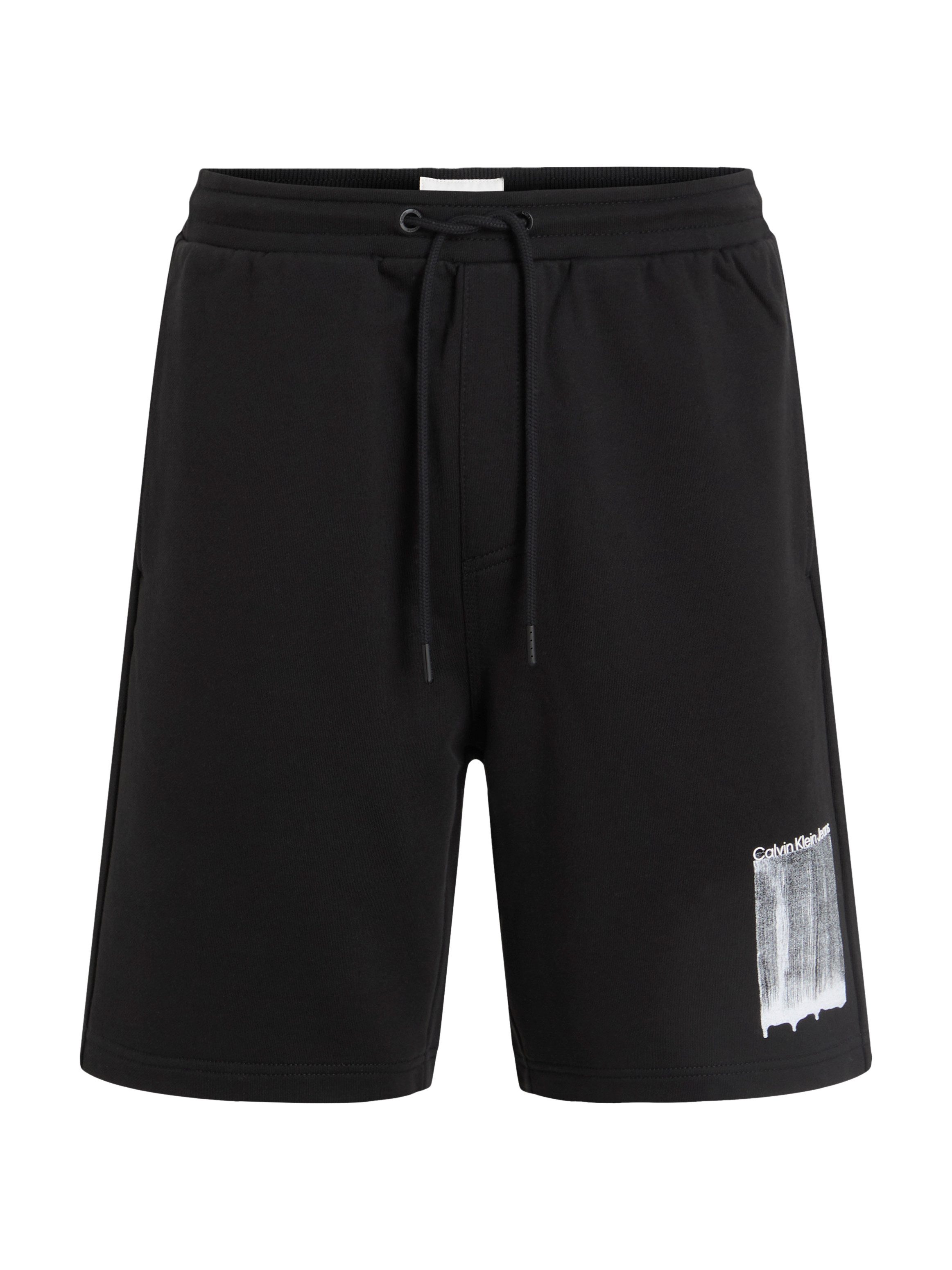 Calvin Klein Sweatshort BRUSH STROKE GRAPHIC SHORTS