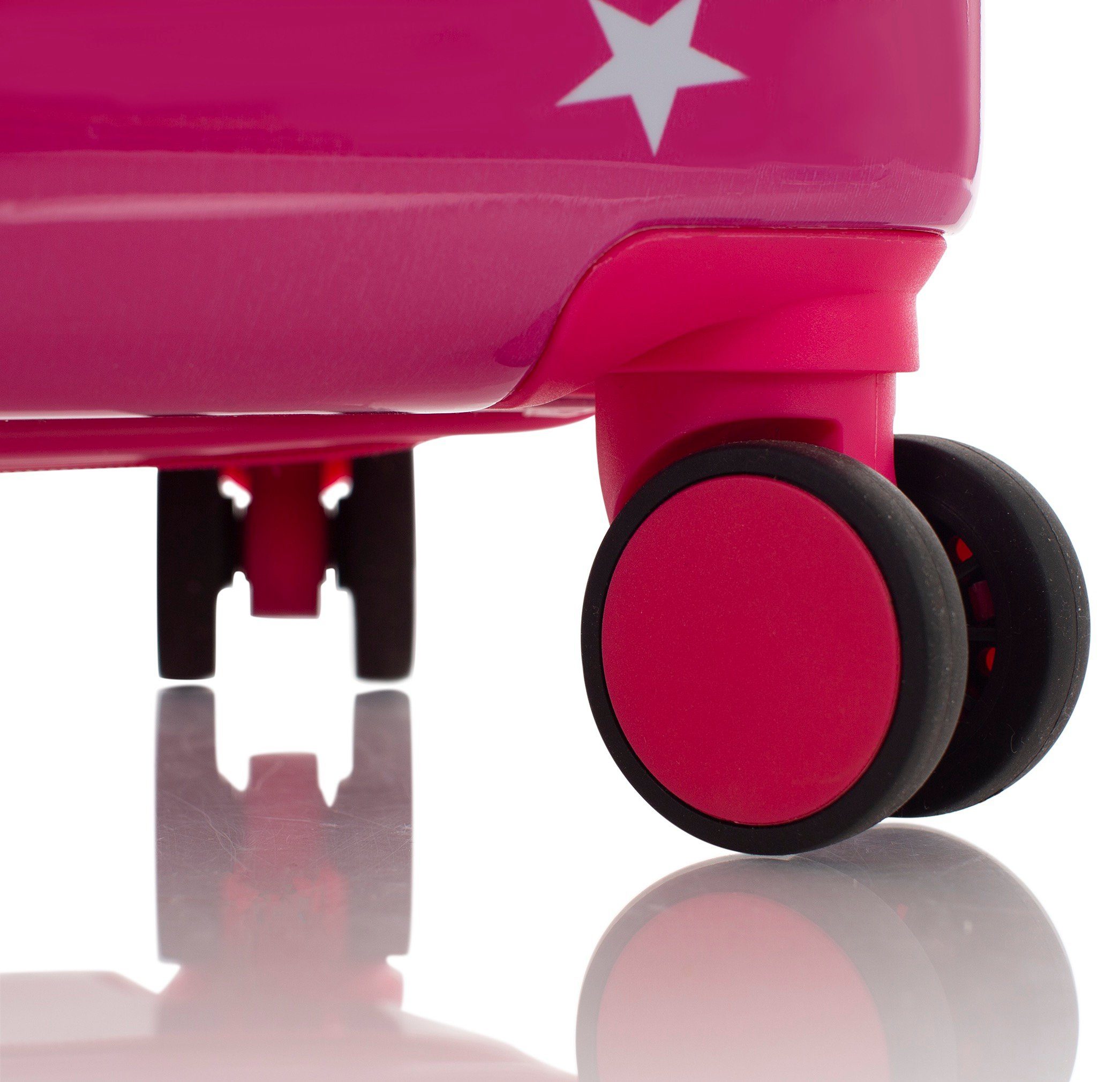 Heys Kofferset Super Tots, 46 cm, Eenhoorn Heys x Joachim Llambi kindertrolley kinder reisbagage (set, 2-delig, Kinderkoffer en rugzak)