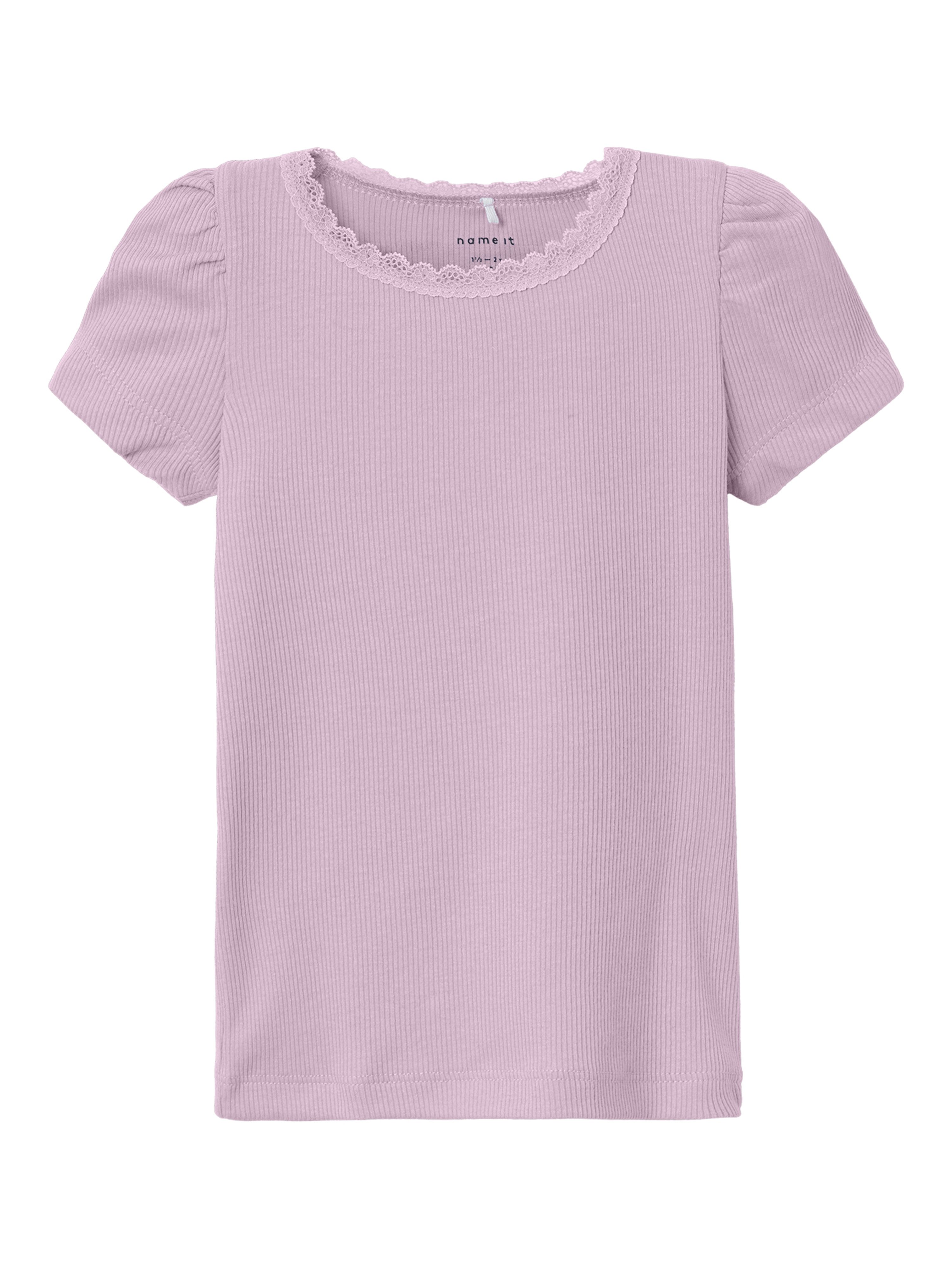 Name It Shirttop NMFKAB TOP NOOS meisjes t-shirts maat 98 paars