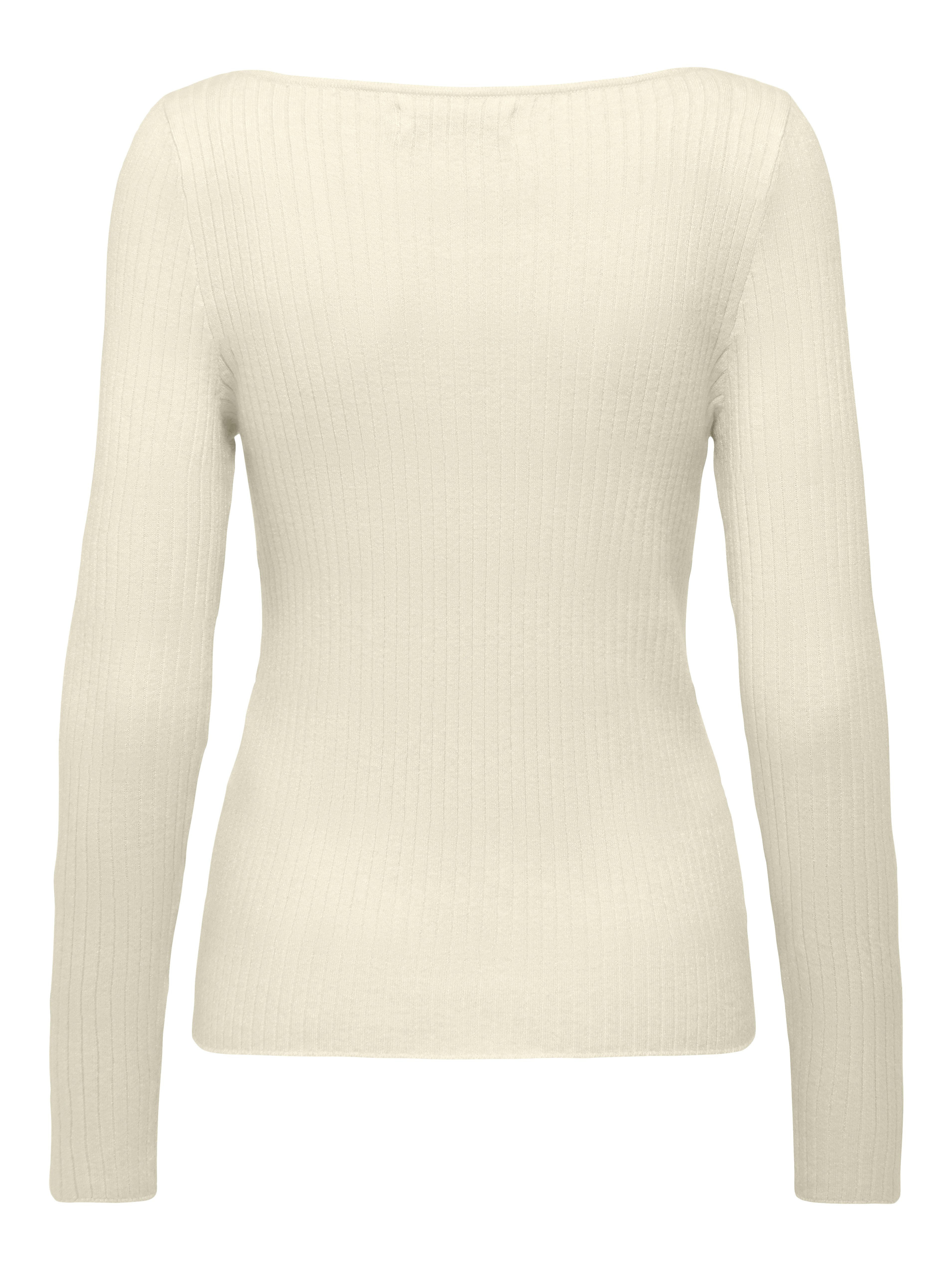 Only Gebreide trui ONLIBI LS RIB BOATNECK CC KNT